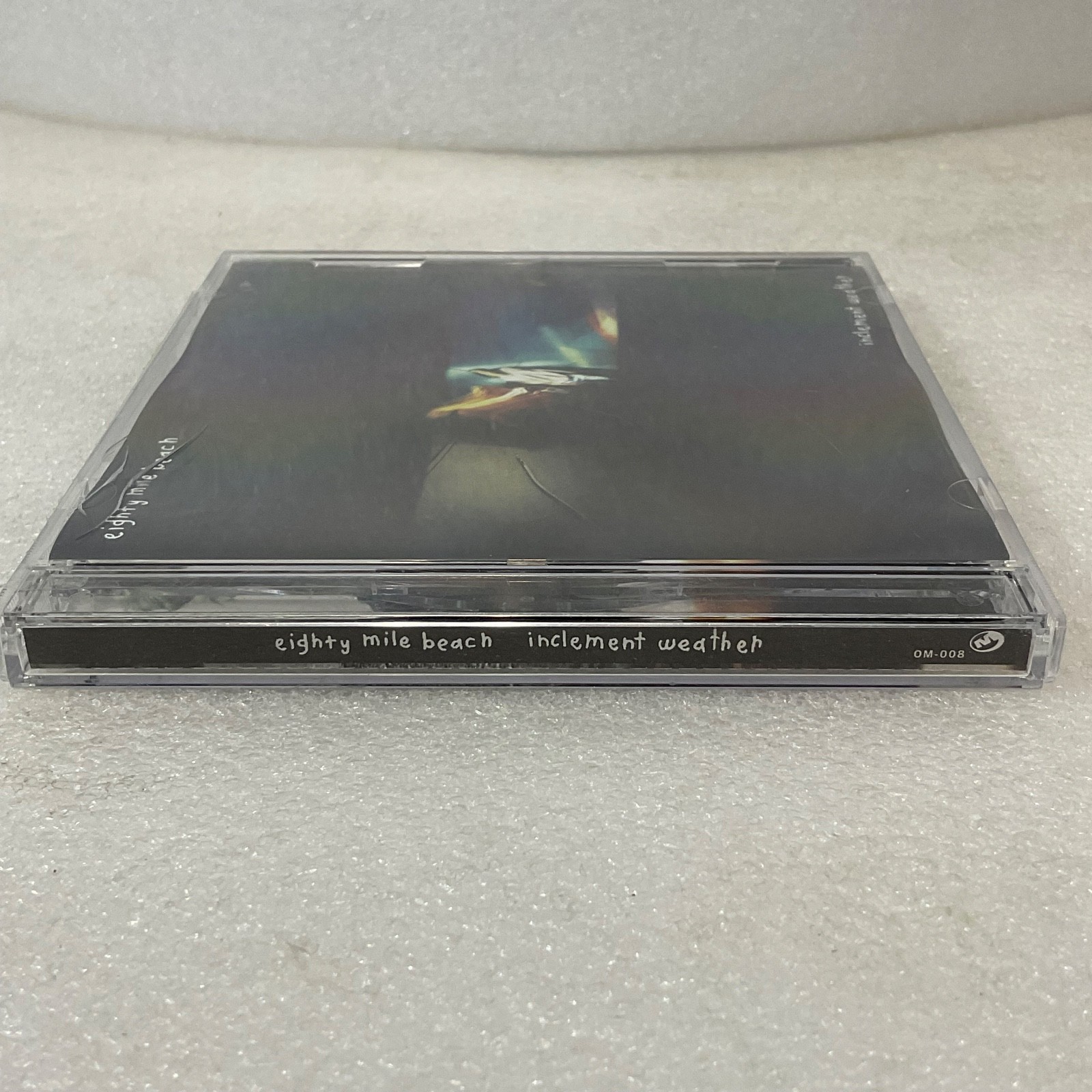 Eighty Mile Beach Inclement Weather CD 1998 Om Records Electronic Downtempo - Image 3