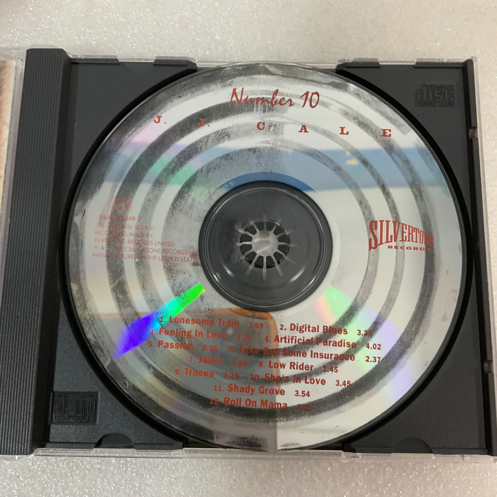 J.J. Cale – Number 10 CD Silverline Records Blues Rock - Image 14