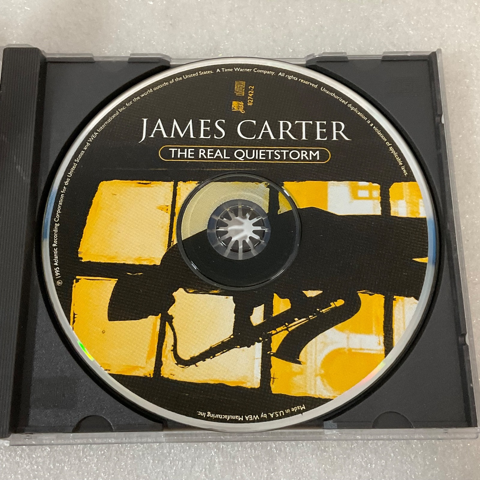 James Carter The Real Quietstorm CD 1995 Atlantic Jazz 82742-2 - Image 12