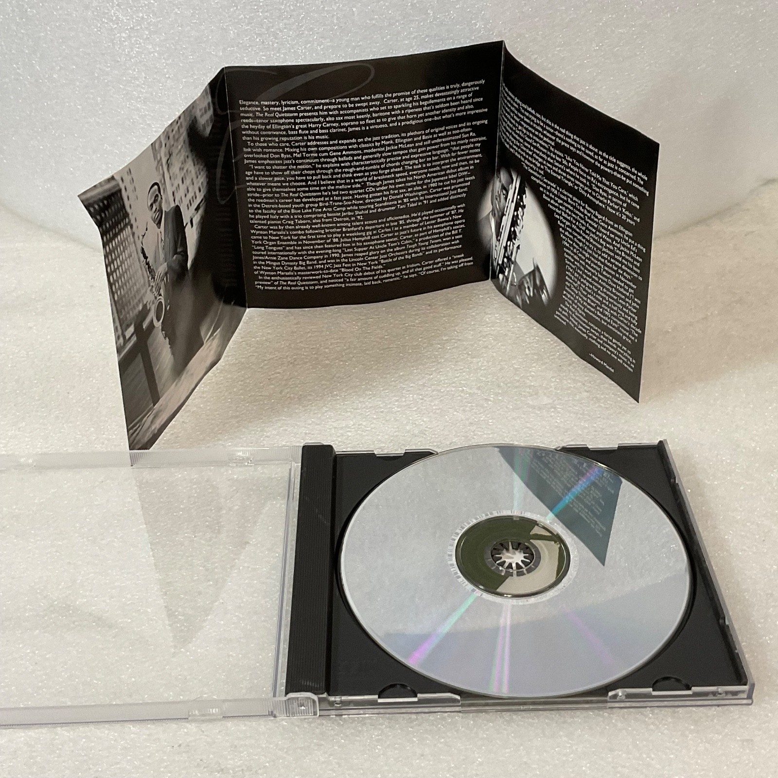 James Carter The Real Quietstorm CD 1995 Atlantic Jazz 82742-2 - Image 13