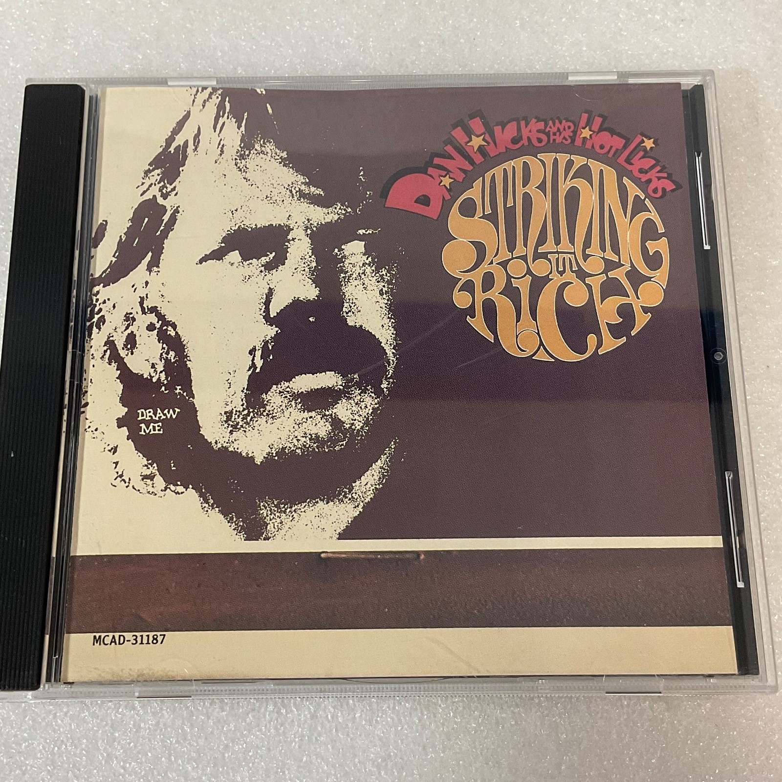 Dan Hicks & His Hot Licks Striking It Rich CD MCA Records MCAD-31187 - Image 1