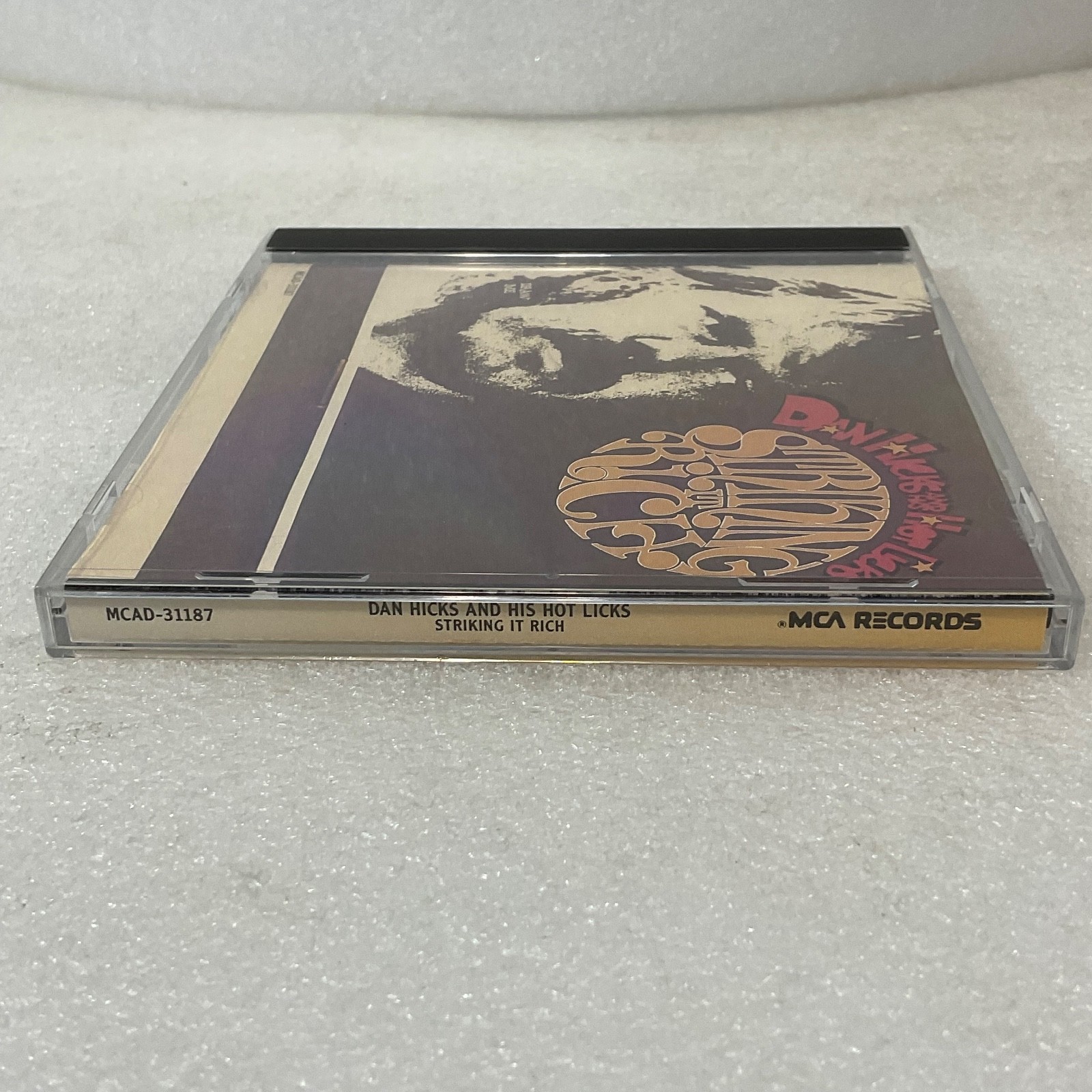Dan Hicks & His Hot Licks Striking It Rich CD MCA Records MCAD-31187 - Image 5