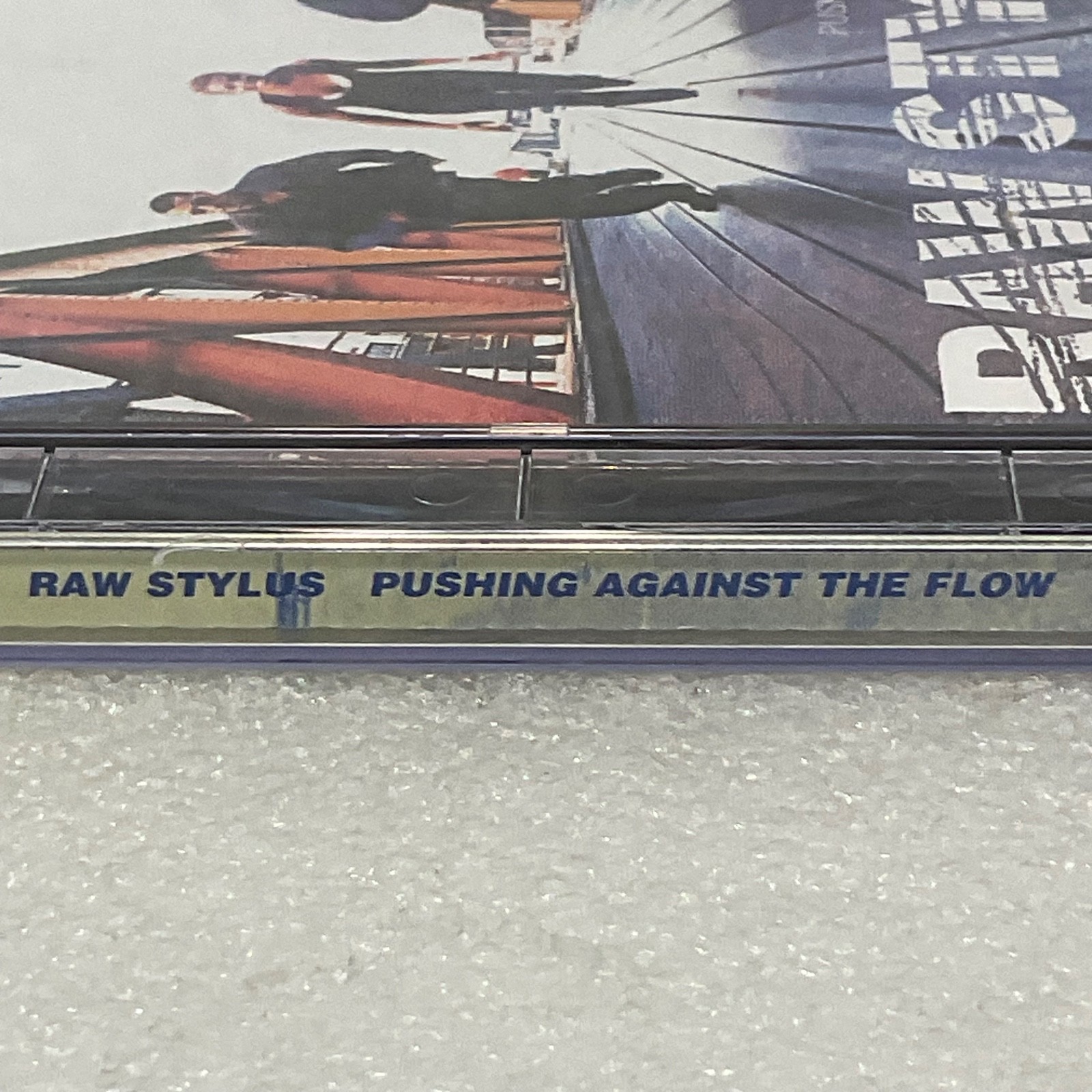Raw Stylus Pushing Against the Flow CD 1995 Geffen Records Hip Hop Soul - Image 5