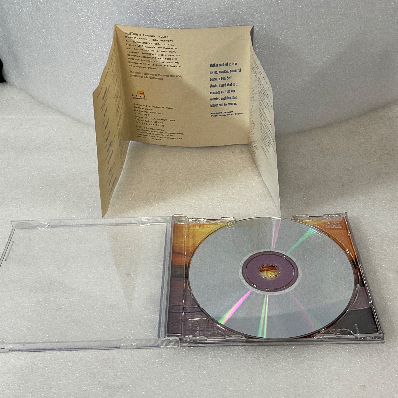 CinemOcean Anastasi Romantic Movie Themes CD 1995 Real Music Soundtrack - Image 17