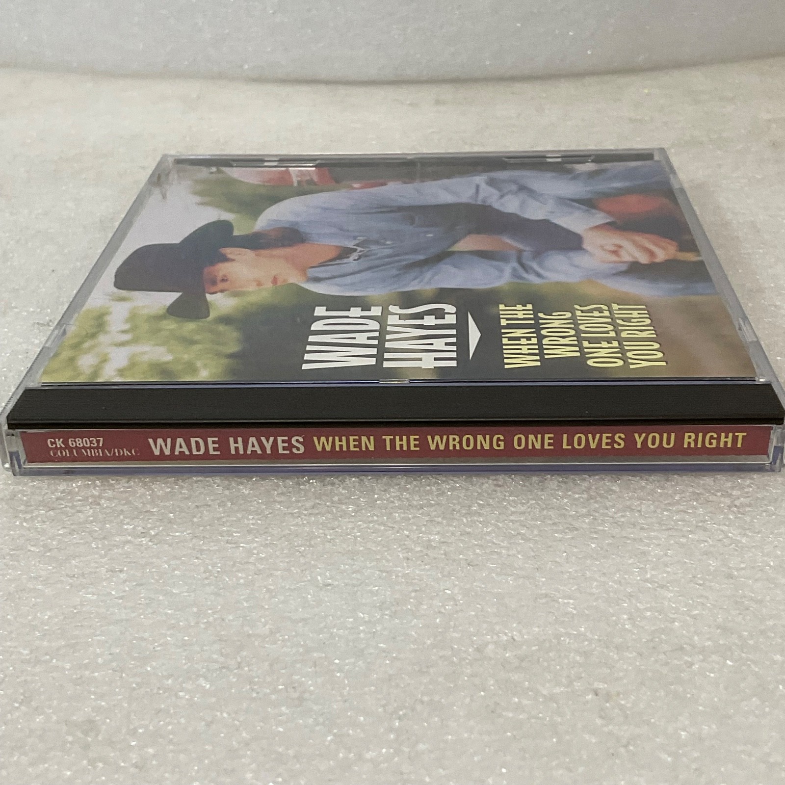 Wade Hayes When The Wrong One Loves You Right CD Country Music Album - Image 3