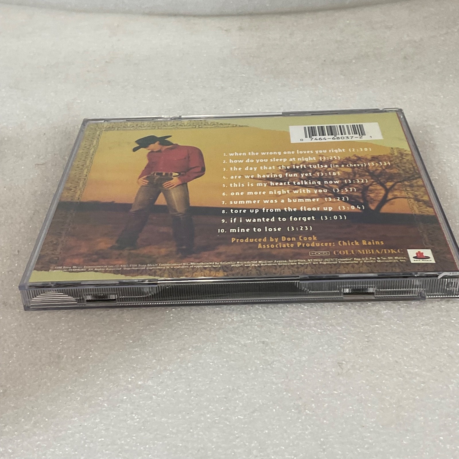 Wade Hayes When The Wrong One Loves You Right CD Country Music Album - Image 6