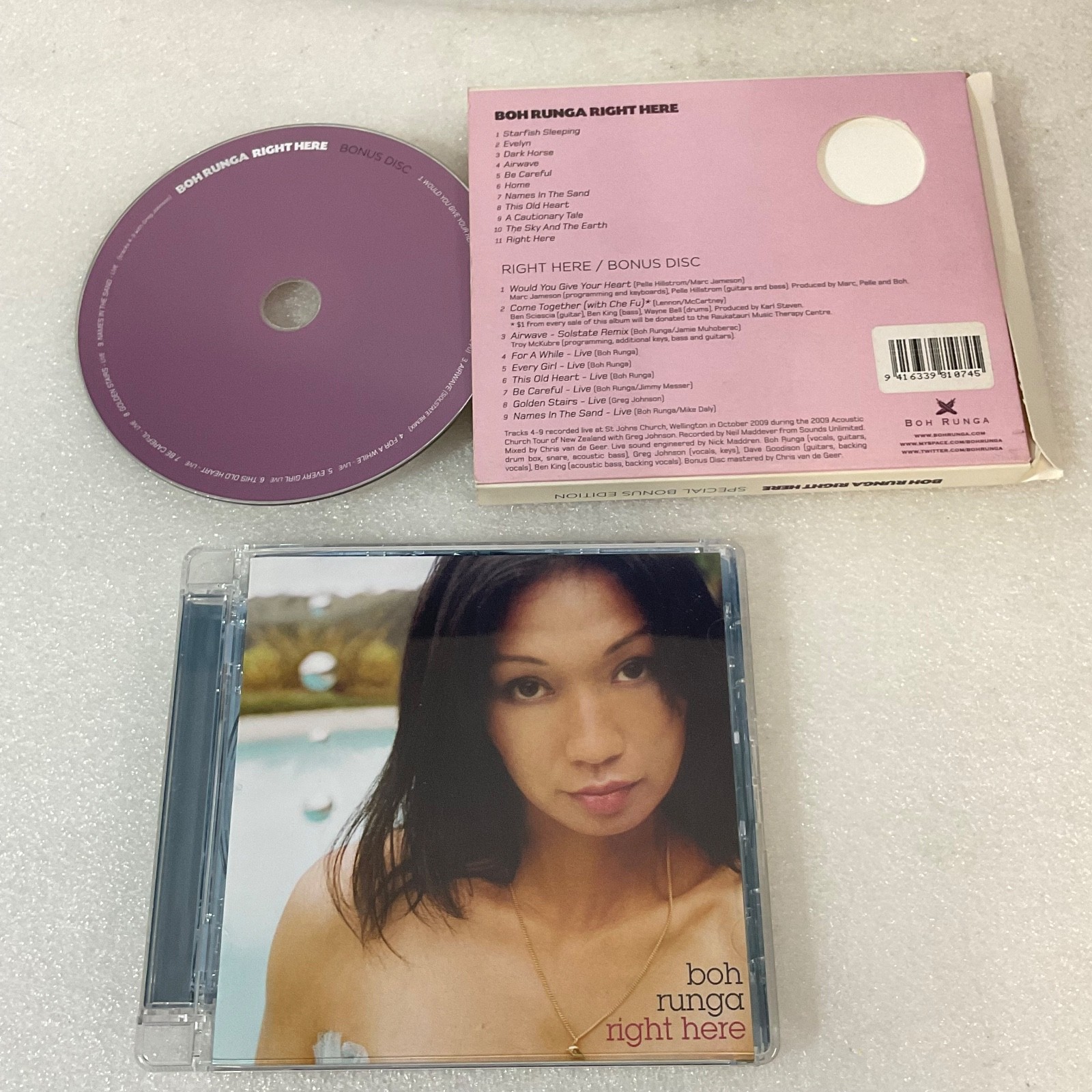 Boh Runga Right Here Special Bonus Edition 2 CD Set Indie Pop Rock - Image 10