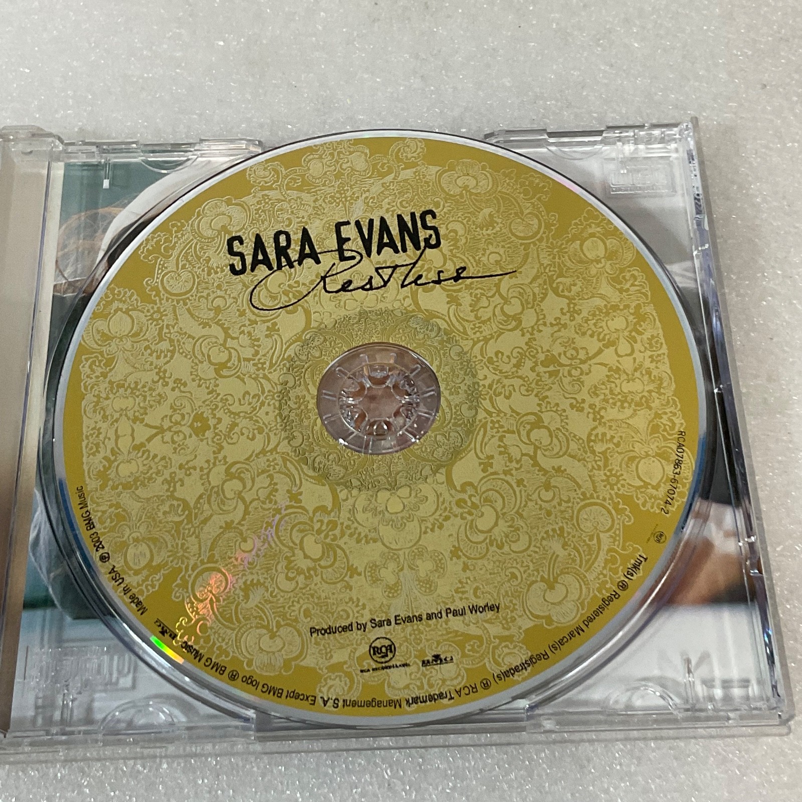 Sara Evans Restless CD 2003 RCA Country Album - Image 11