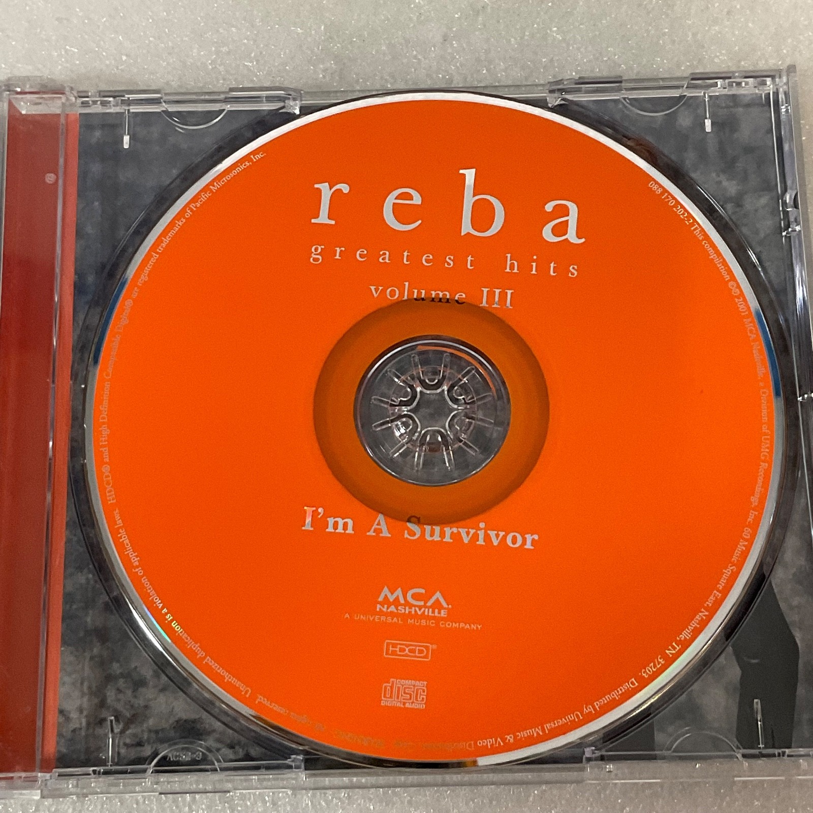 Reba McEntire Greatest Hits Volume III I'm A Survivor CD MCA Nashville - Image 10