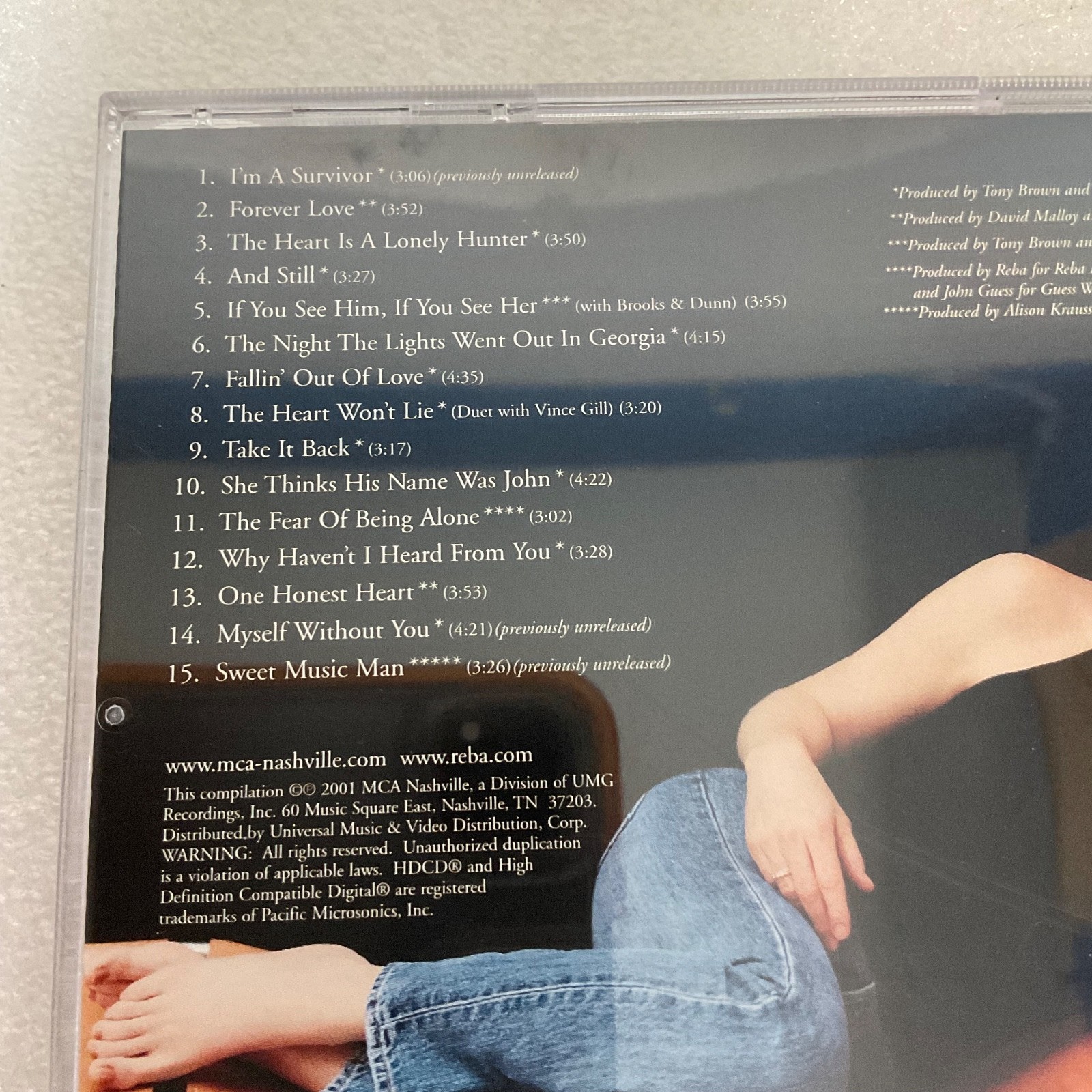 Reba McEntire Greatest Hits Volume III I'm A Survivor CD MCA Nashville - Image 14