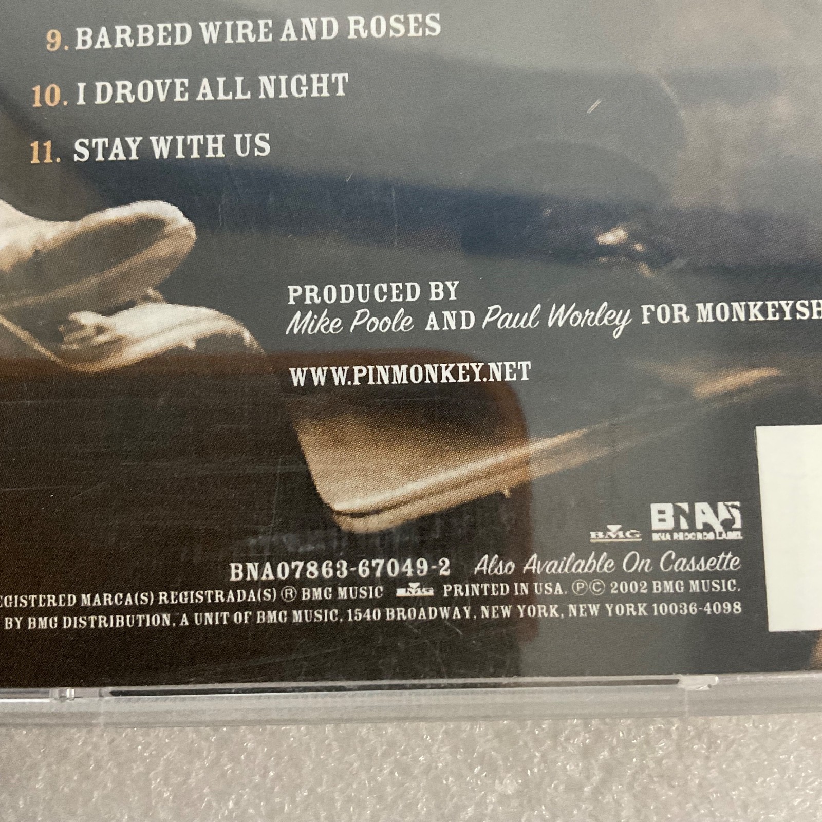 Pinmonkey Self-Titled CD 2002 Country Rock Album Dolly Parton Feature - Image 15