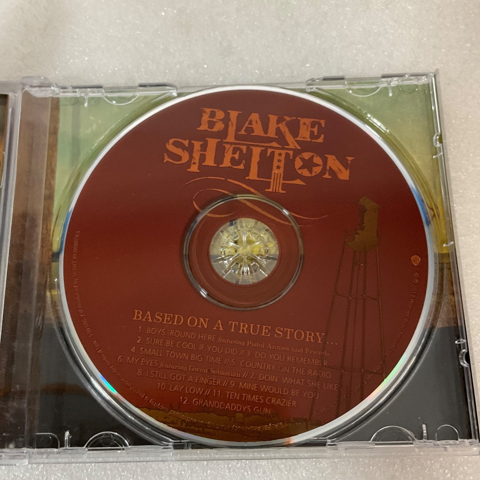 Blake Shelton Based On a True Story CD 2013 Country Warner Bros - Image 14
