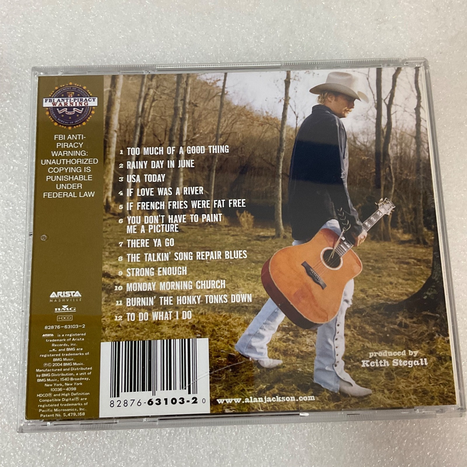 Alan Jackson What I Do CD 2004 Arista Nashville Country - Image 2