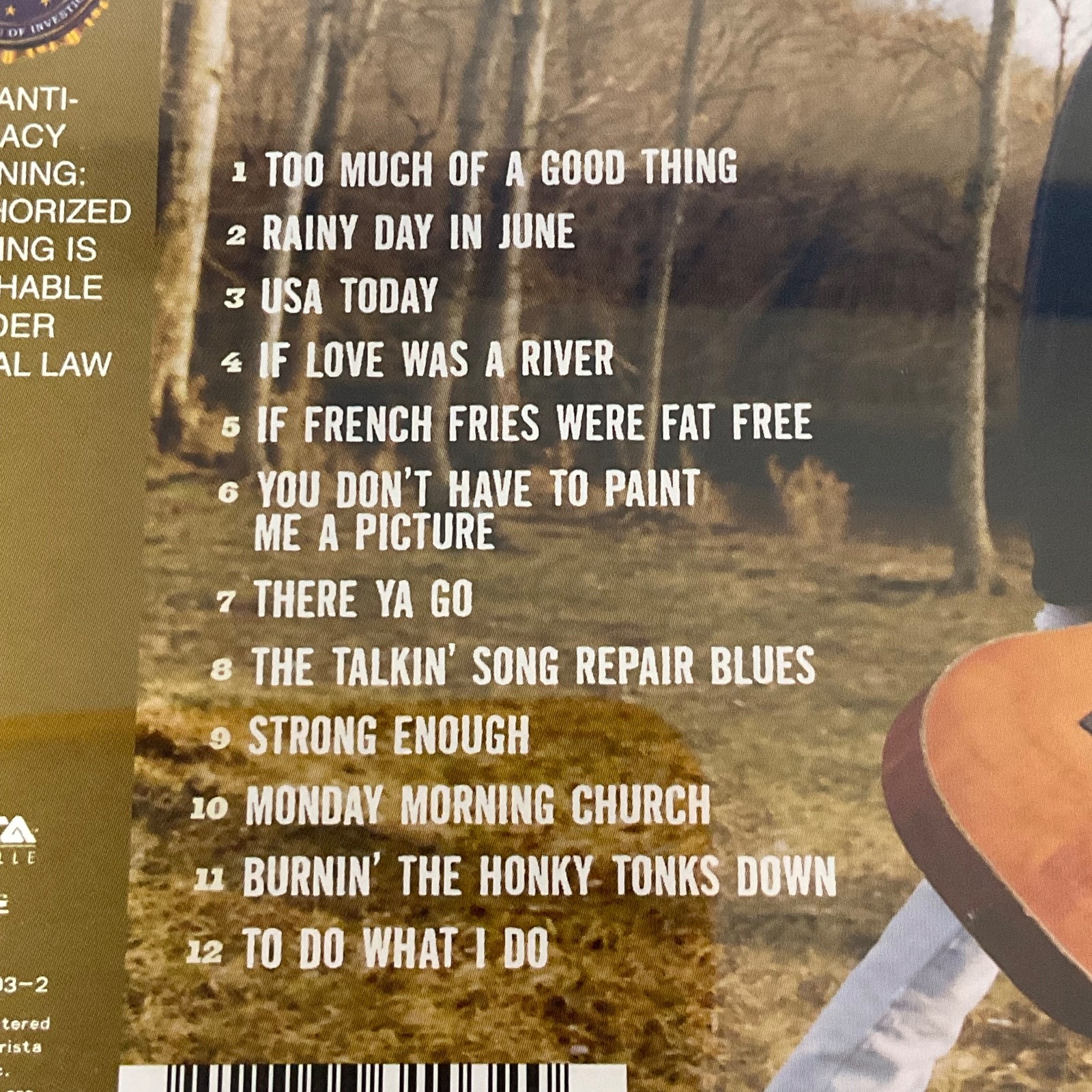 Alan Jackson What I Do CD 2004 Arista Nashville Country - Image 9