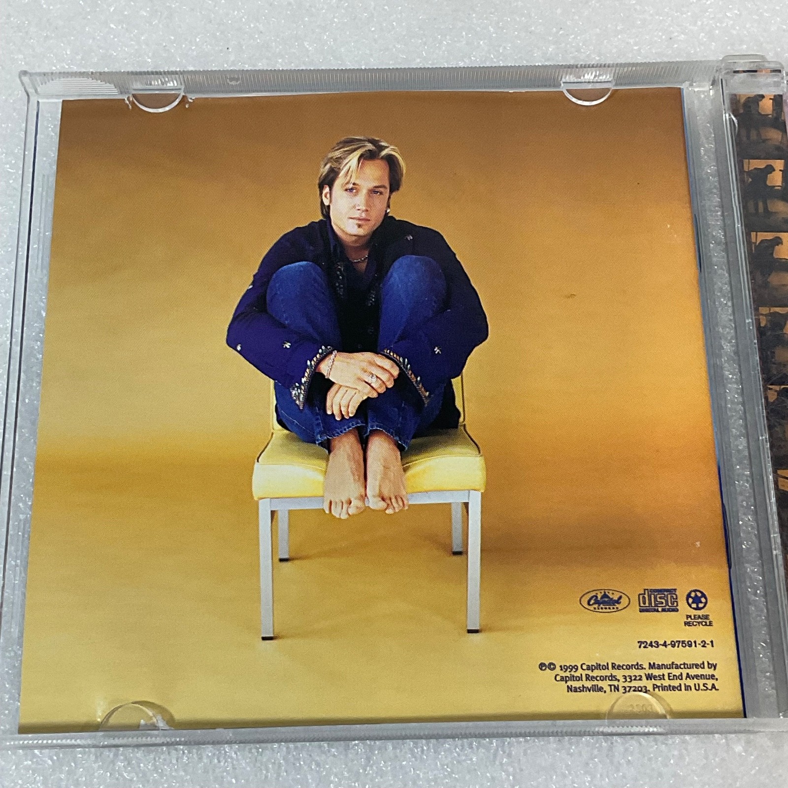 Keith Urban Self-Titled CD 1999 Capitol Nashville Country Album - Image 13