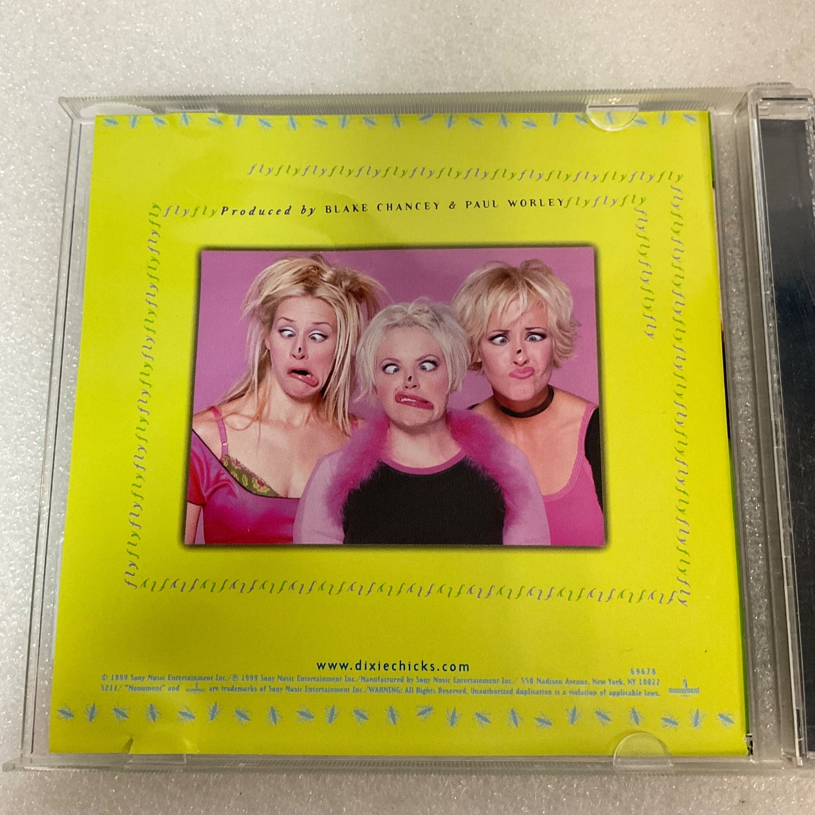 Dixie Chicks Fly CD 1999 Country Album Monument Records Grammy Winner - Image 11