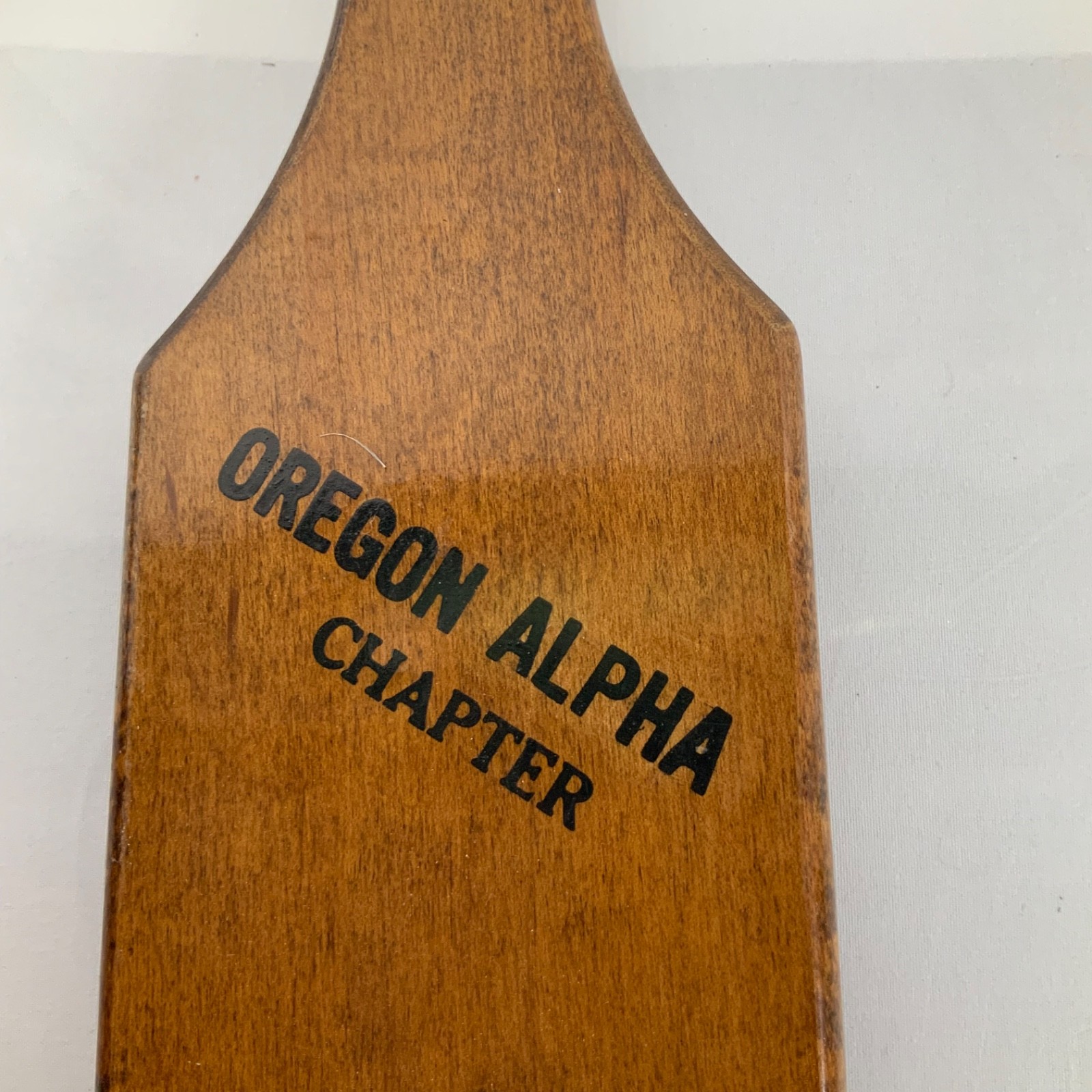 1953 Sigma Phi Epsilon Oregon Alpha Balfour Wooden Pledge Paddle 22 in - Image 8