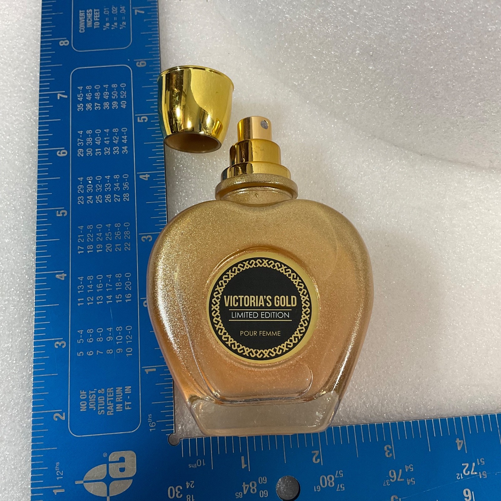 Victoria’s Gold Limited Edition Perfume Bottle 4in Empty Decorative Display - Image 9