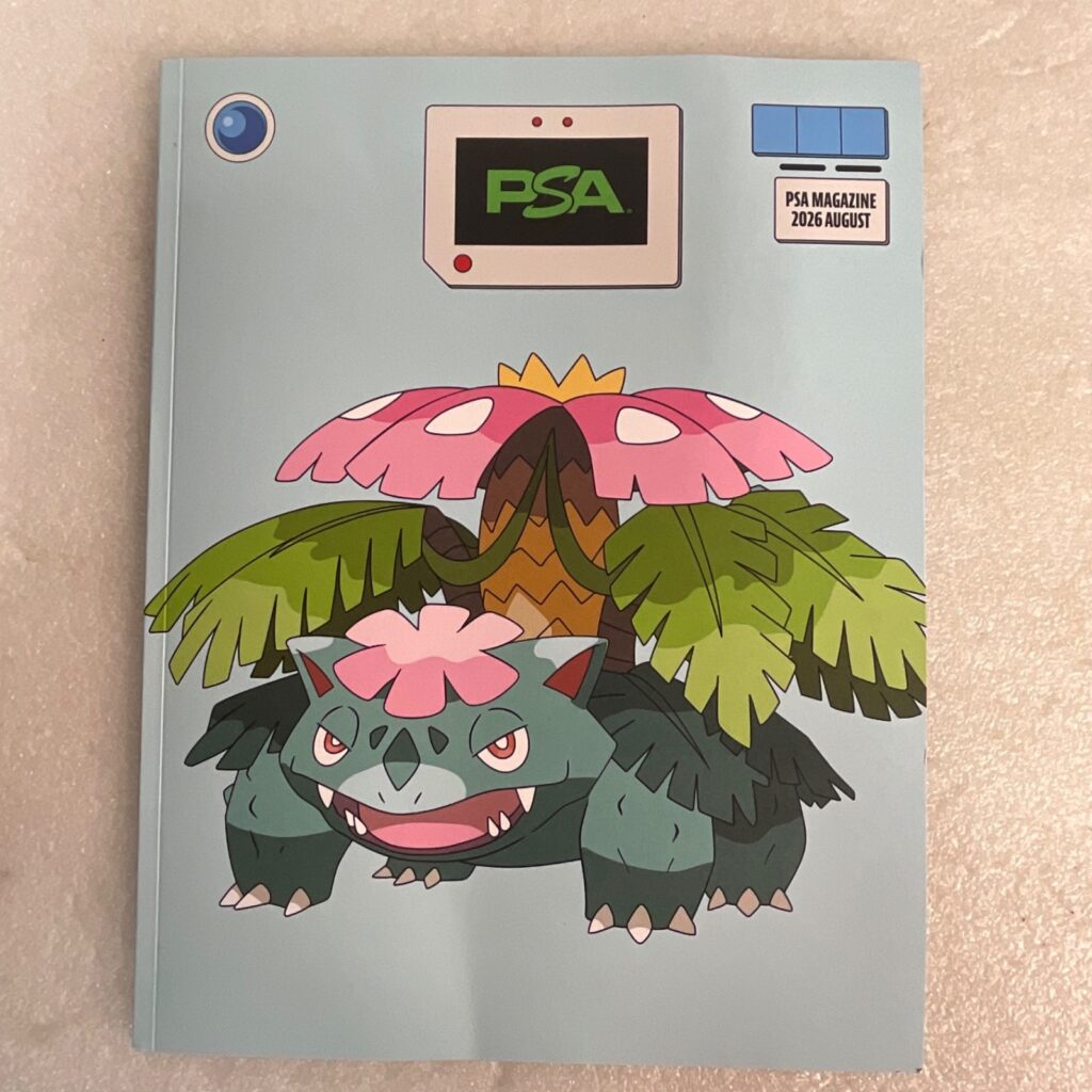 PSA Magazine August 2026 Vol 29 Pokemon Mega Venusaur Cover - Image 1
