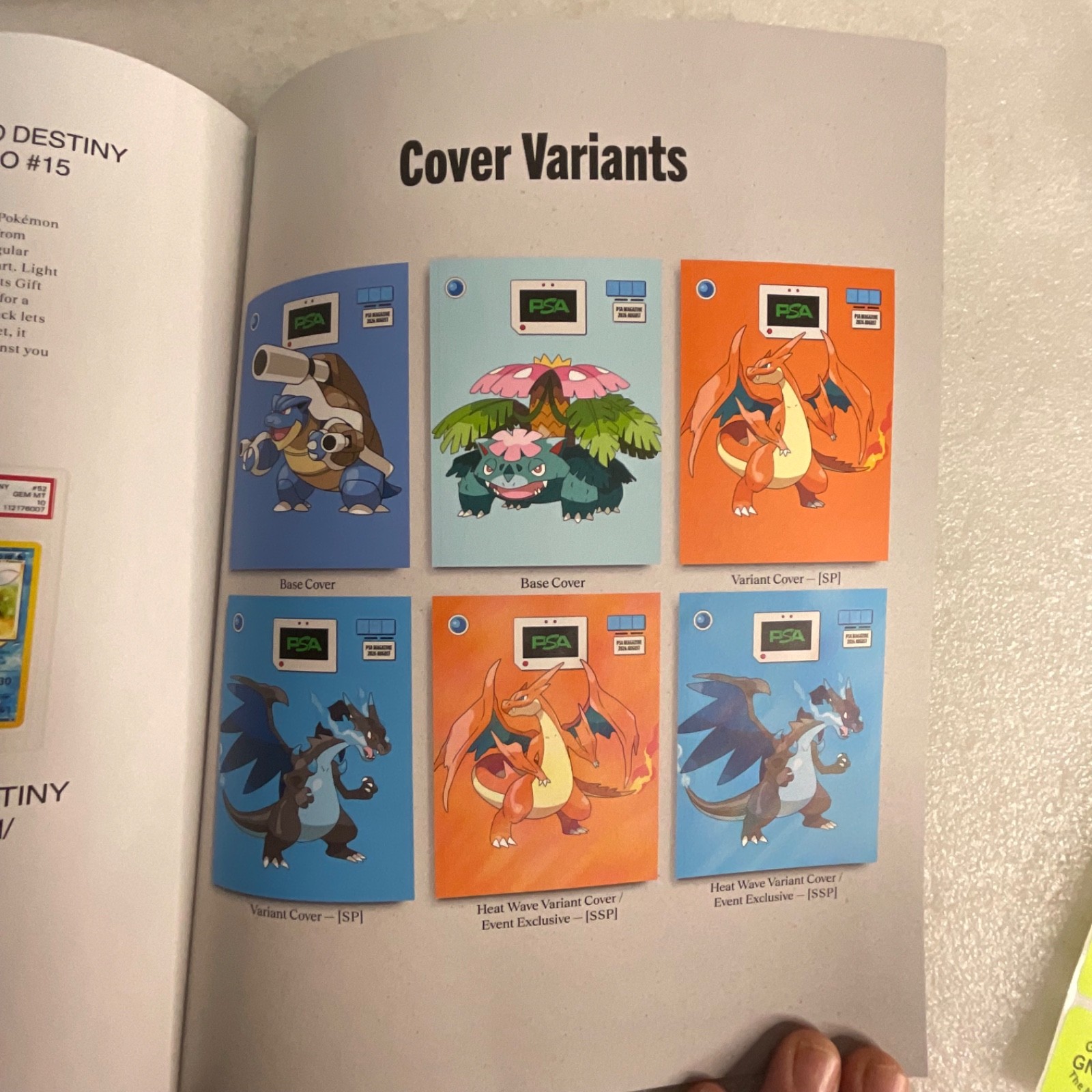 PSA Magazine August 2026 Vol 29 Pokemon Mega Venusaur Cover - Image 17