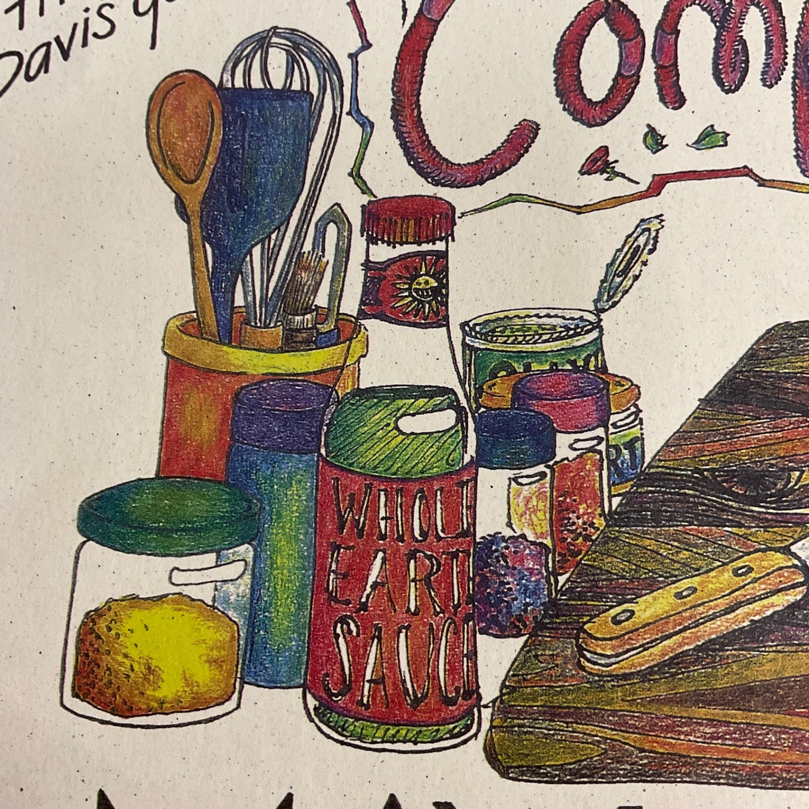 2000 UC Davis Whole Earth Festival 30th Anniversary Compost This Poster - Image 13
