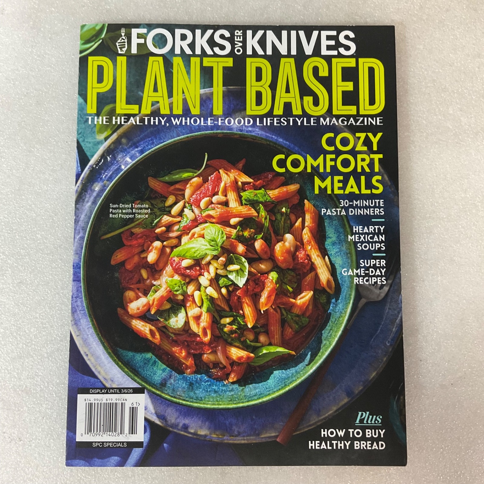Forks Over Knives Plant Based Magazine Winter 2026 Cozy Comfort Meals - Image 1