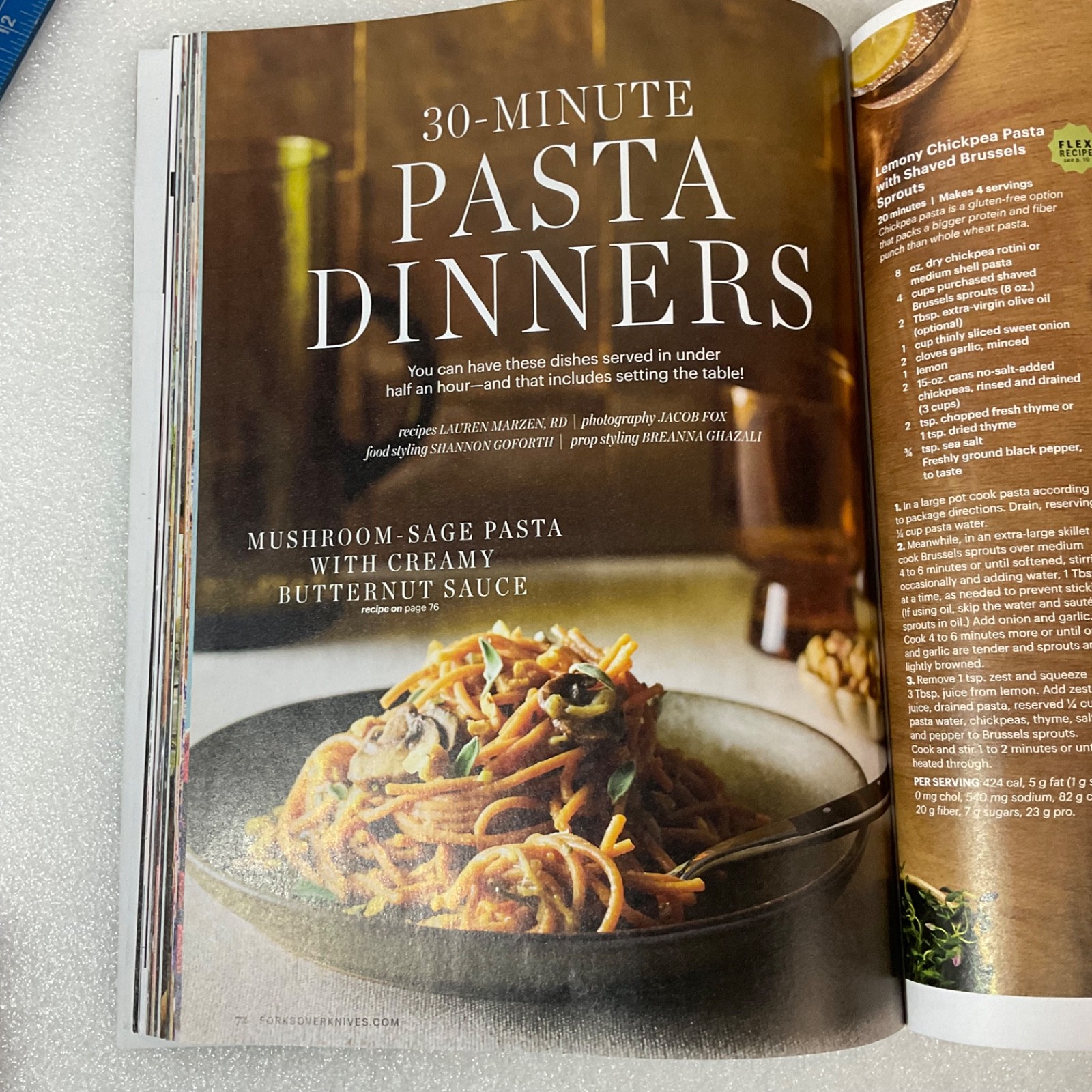Forks Over Knives Plant Based Magazine Winter 2026 Cozy Comfort Meals - Image 23