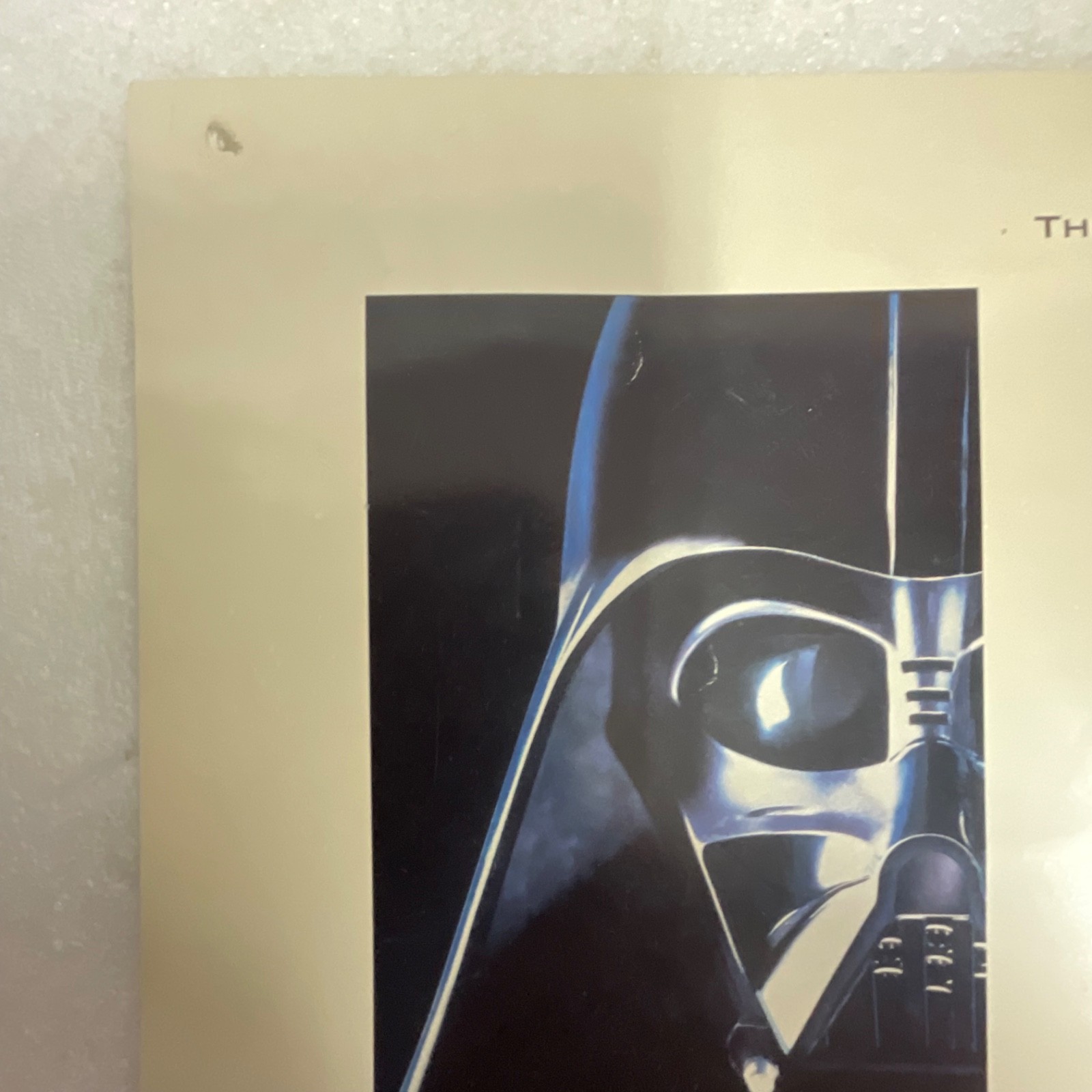 1995 Star Wars Trilogy Collection Lucasfilm Poster Vader Yoda 10.5 x 17.5 in - Image 3