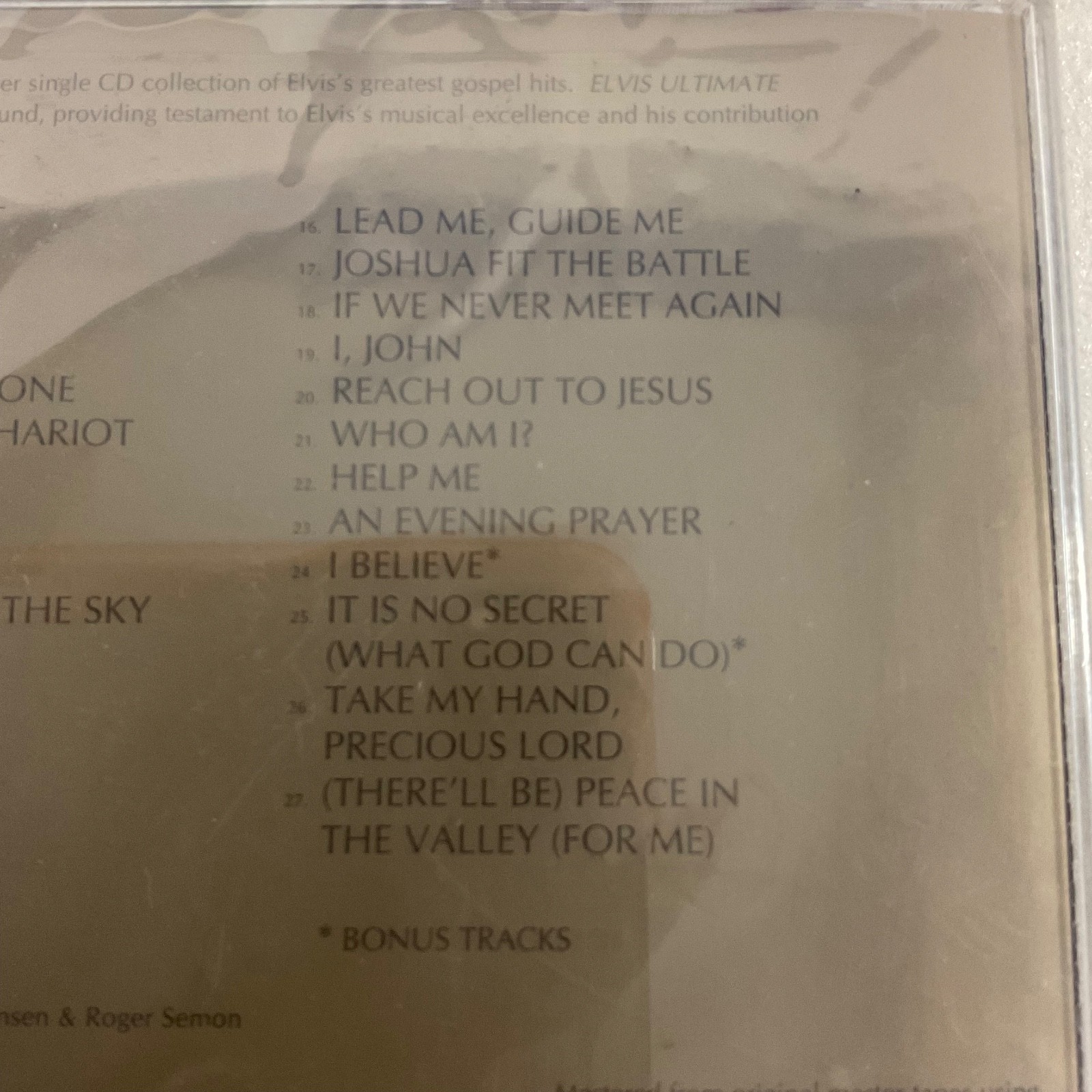 Elvis Ultimate Gospel CD 2007 Still Sealed 27 Tracks Inspirational Music - Image 4