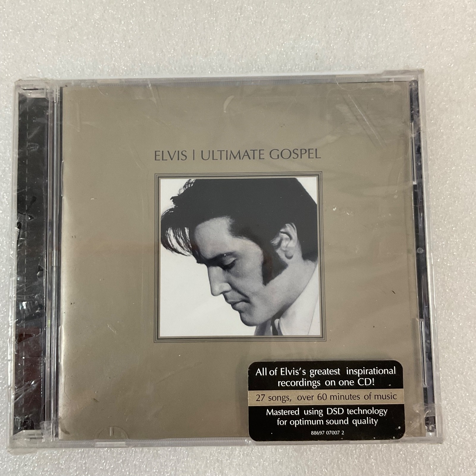 Elvis Ultimate Gospel CD 2007 Still Sealed 27 Tracks Inspirational Music - Image 1