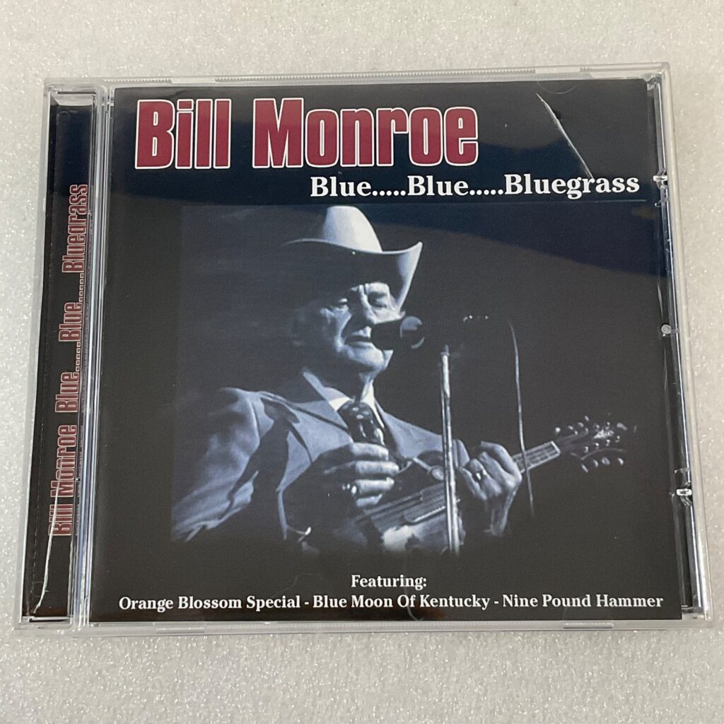 Bill Monroe Blue…Blue…Bluegrass CD Black Cat BCCD 0074 2003 - Image 1