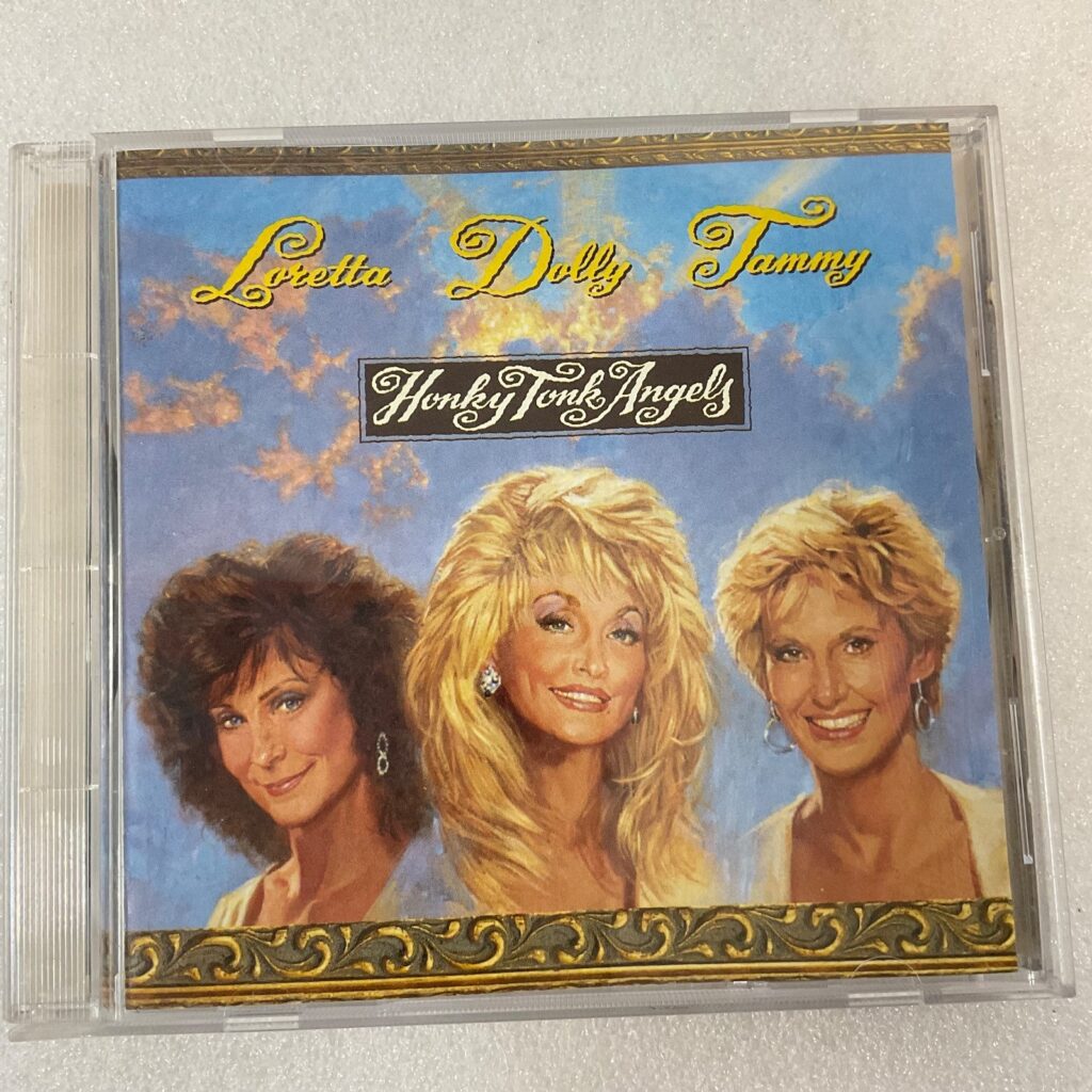 Honky Tonk Angels CD Dolly Parton Loretta Lynn Tammy Wynette Country - Image 1