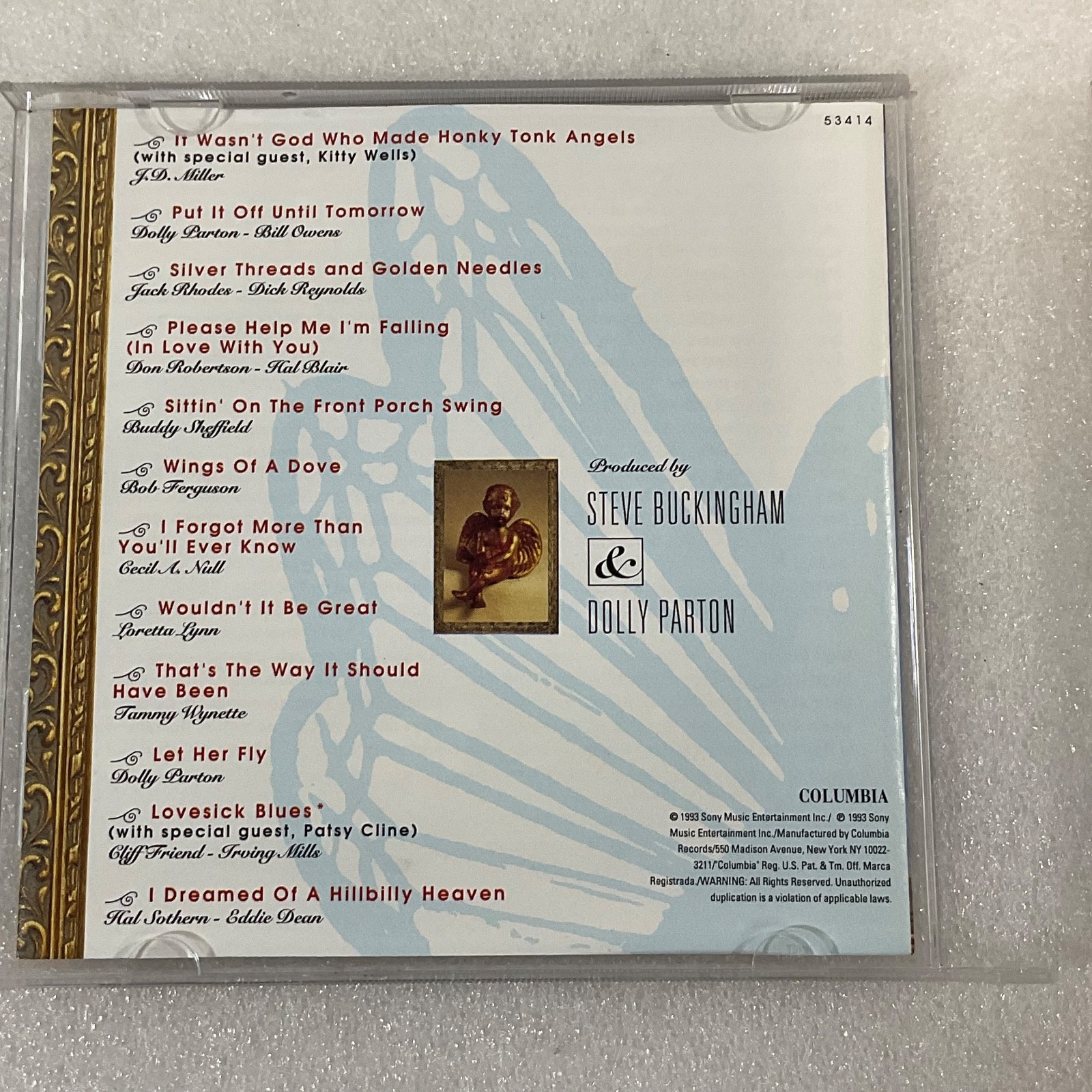 Honky Tonk Angels CD Dolly Parton Loretta Lynn Tammy Wynette Country - Image 7