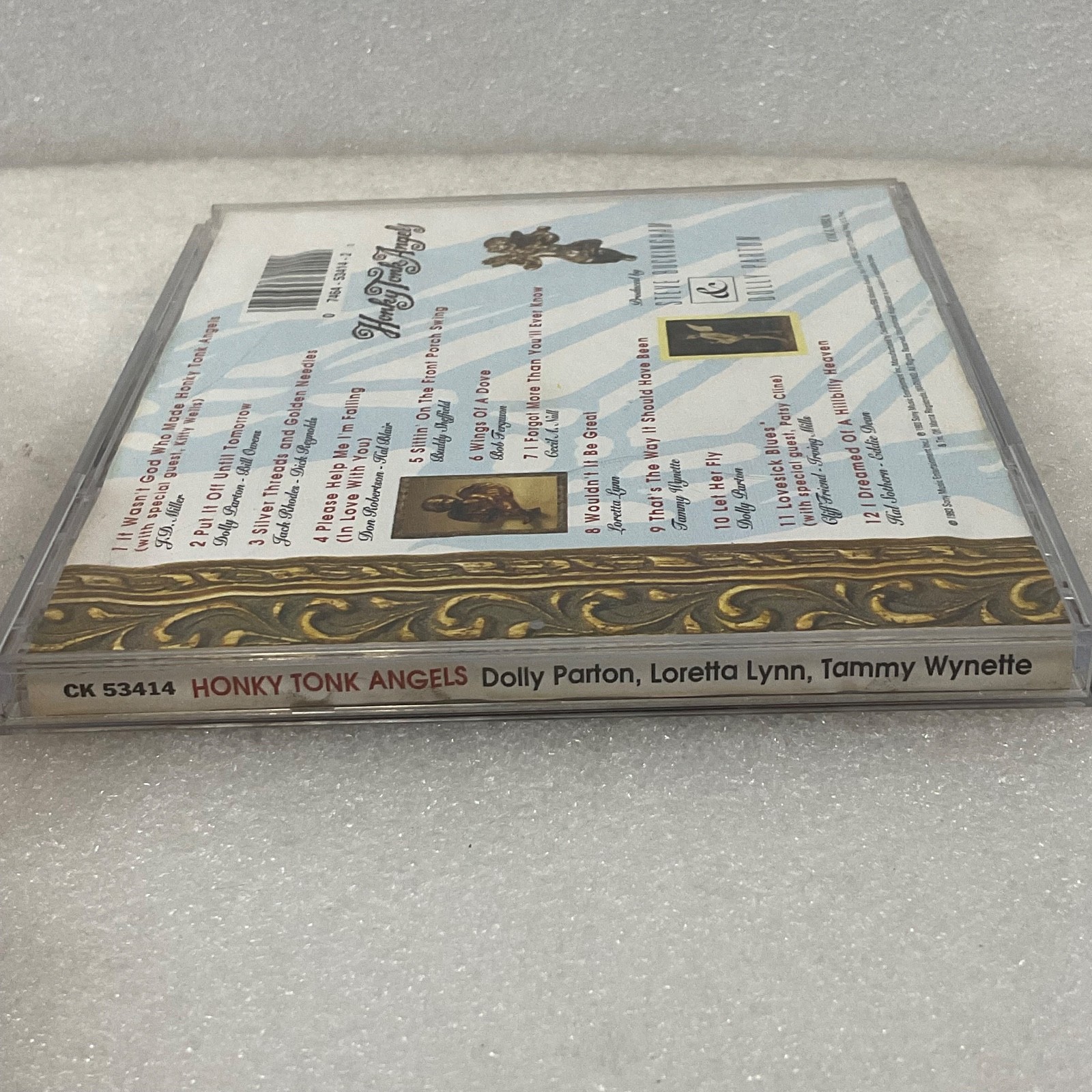 Honky Tonk Angels CD Dolly Parton Loretta Lynn Tammy Wynette Country - Image 5