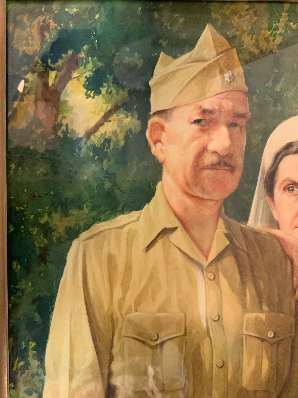 Jo Kotula Signed WWII Military Nurse Portrait Manila Dec 1941 Original Art - Image 10
