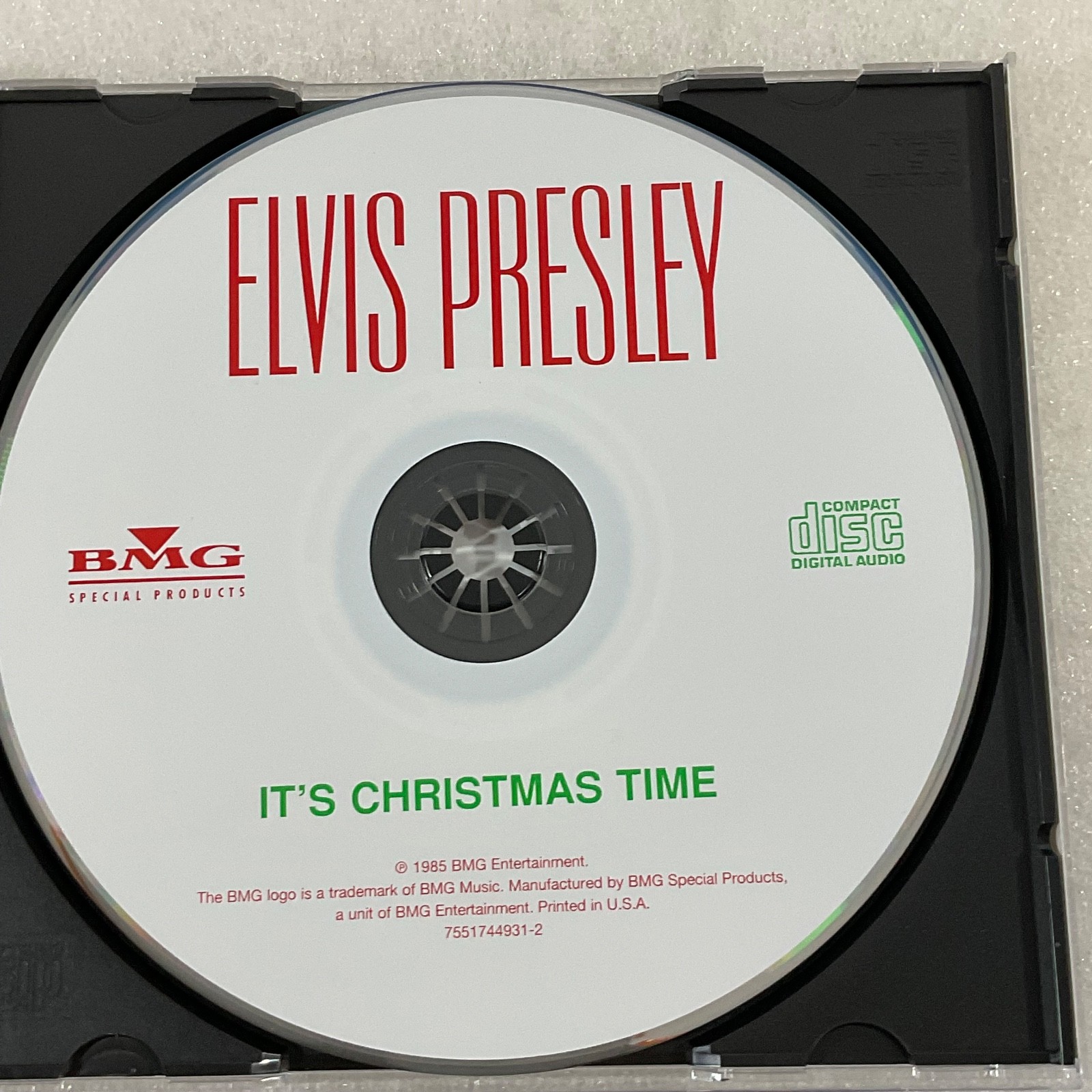 Elvis Presley It’s Christmas Time CD BMG Special Products Holiday Album - Image 8