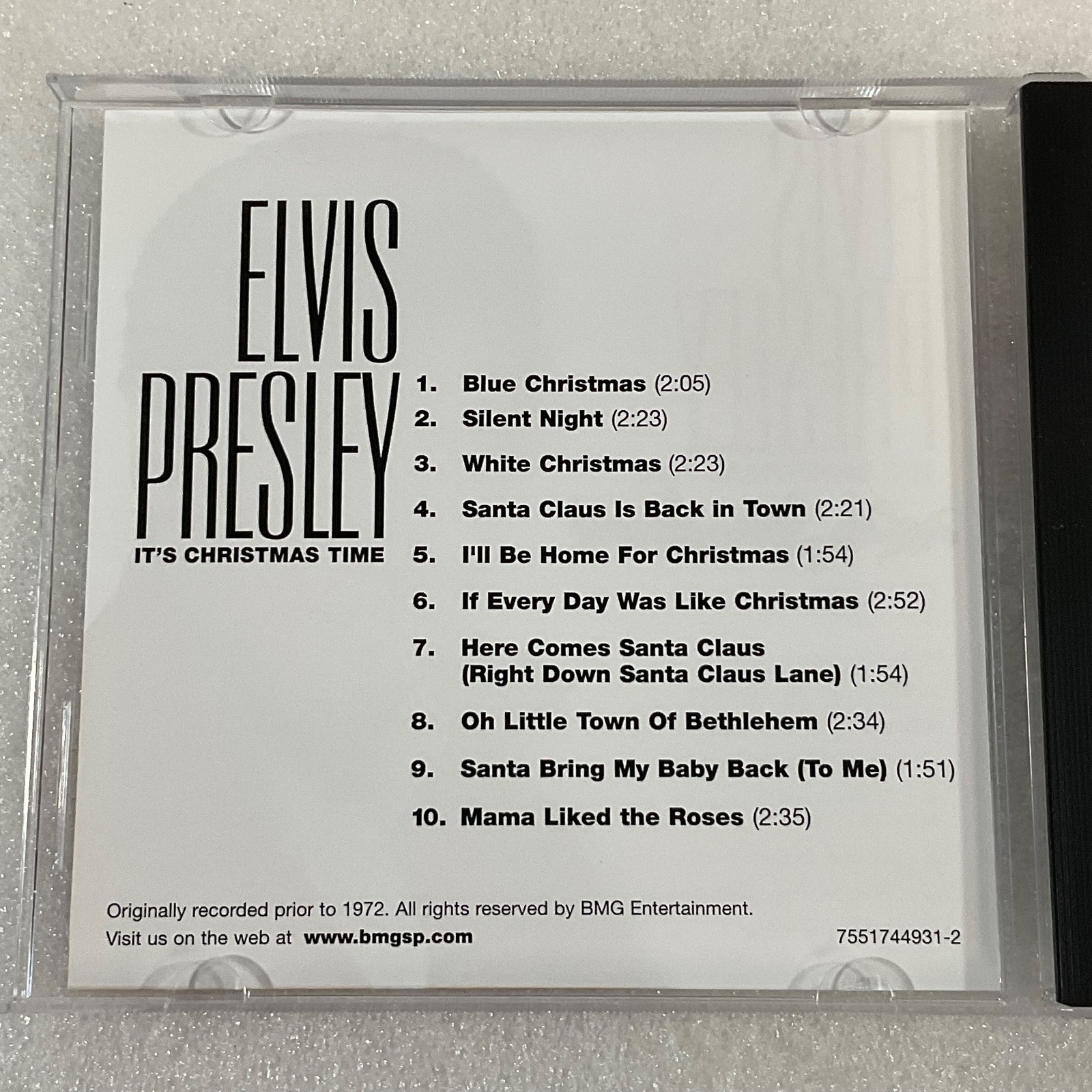 Elvis Presley It’s Christmas Time CD BMG Special Products Holiday Album - Image 7