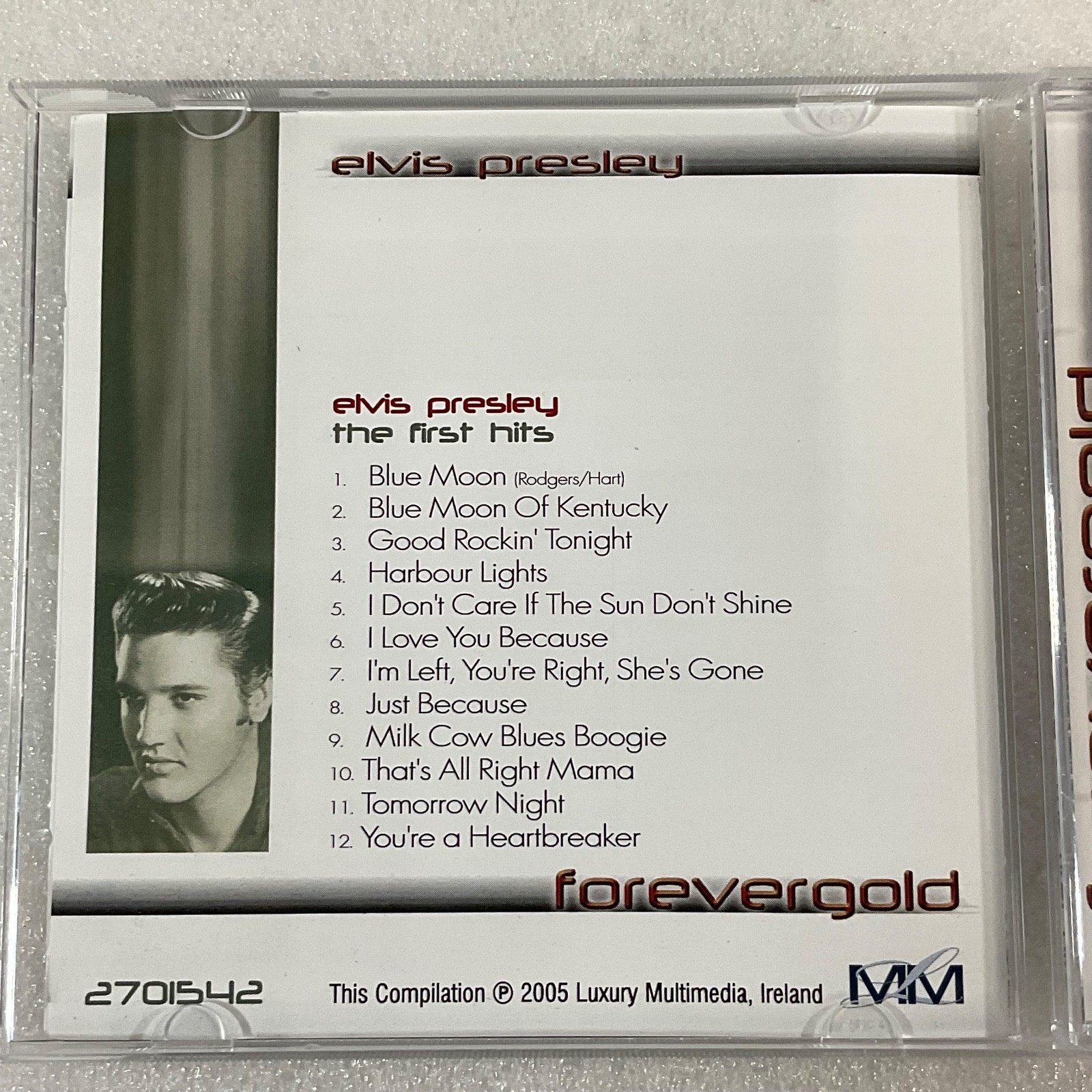 Elvis Presley The First Hits CD 2005 Forevergold Compilation - Image 11