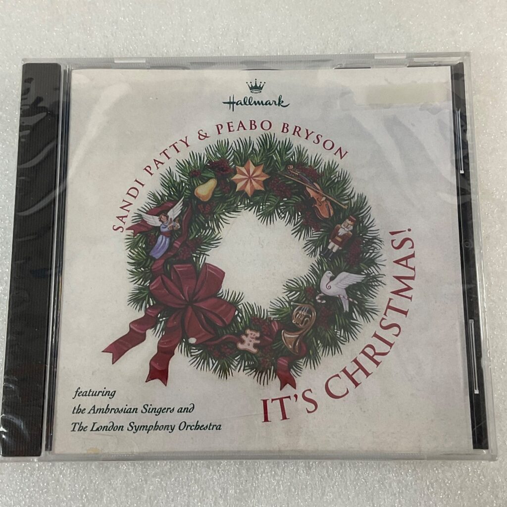 Sandi Patty & Peabo Bryson It’s Christmas 1996 Hallmark CD Album - Image 1