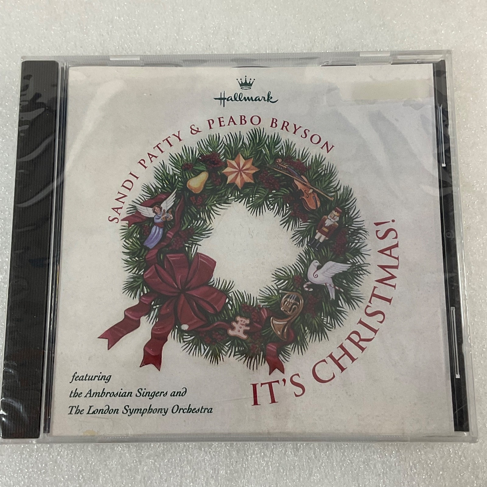 Sandi Patty & Peabo Bryson It’s Christmas 1996 Hallmark CD Album - Image 1