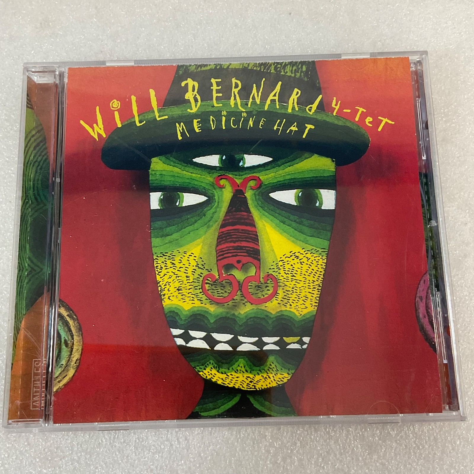 Will Bernard 4-Tet Medicine Hat CD Antilles Jazz Fusion Digipak - Image 1