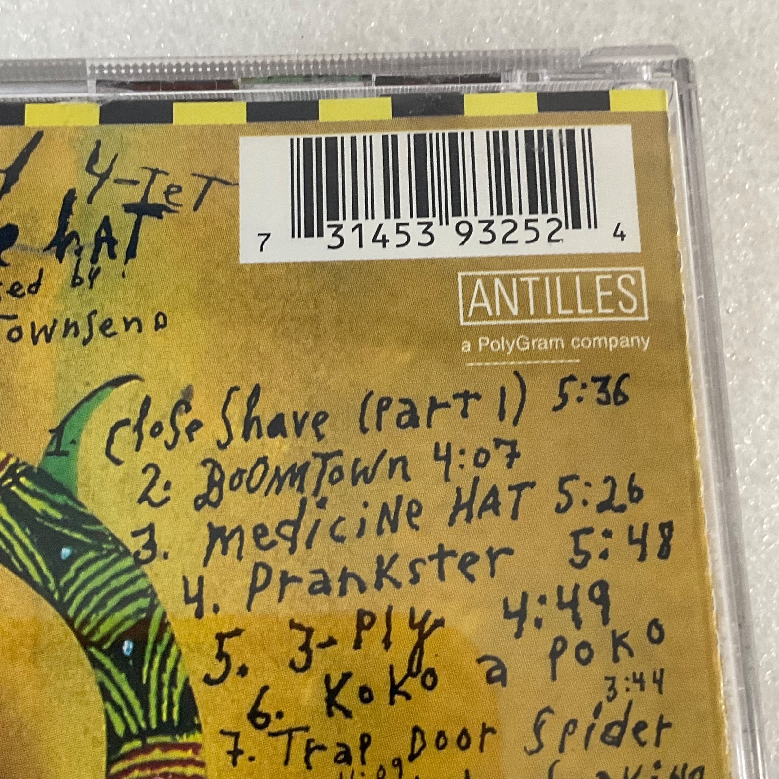 Will Bernard 4-Tet Medicine Hat CD Antilles Jazz Fusion Digipak - Image 10