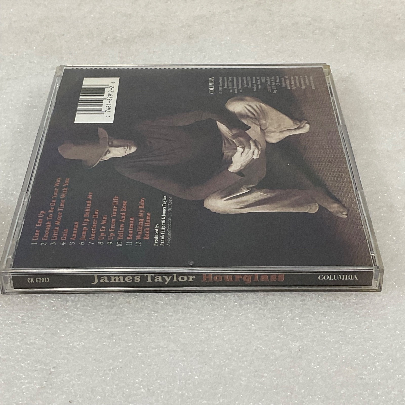 James Taylor Hourglass CD 1997 Columbia Grammy Winner Folk Pop - Image 8