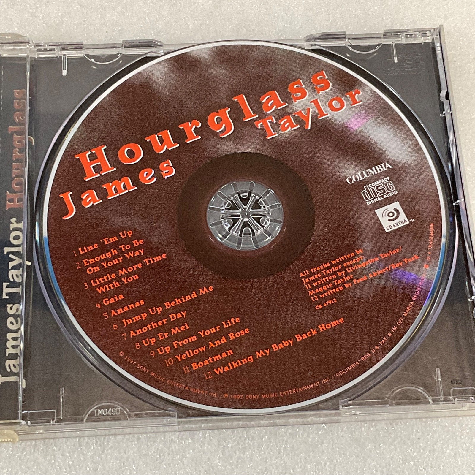 James Taylor Hourglass CD 1997 Columbia Grammy Winner Folk Pop - Image 15