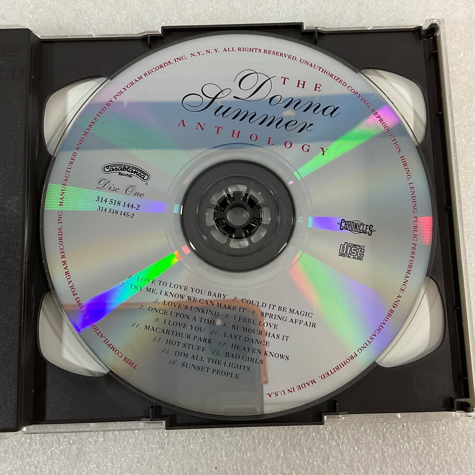 Donna Summer The Anthology 2 CD Set Chronicles PolyGram 1993 - Image 15