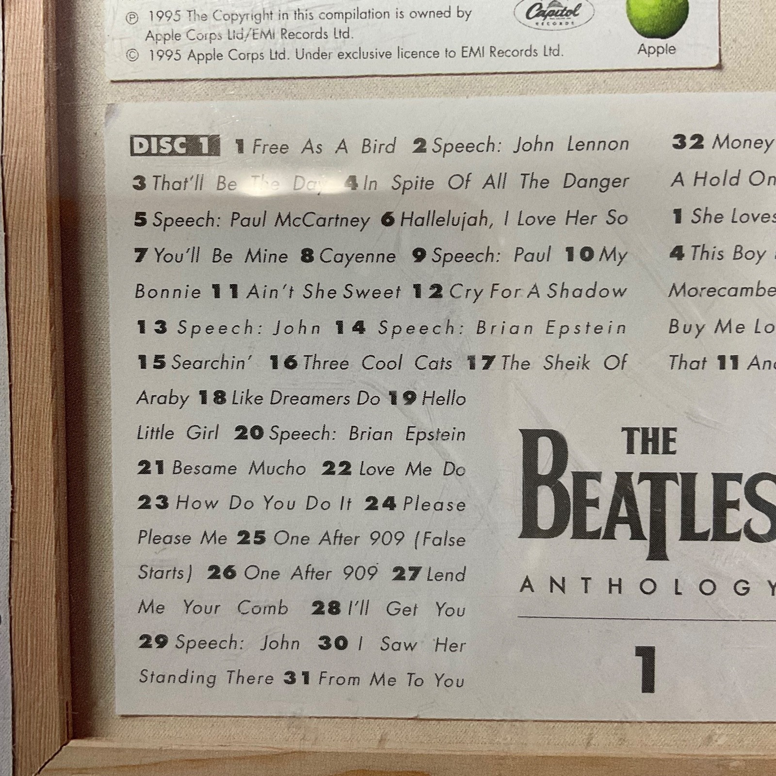 The Beatles Anthology 1 2CD Set 1995 Apple Capitol Rock Pop - Image 11