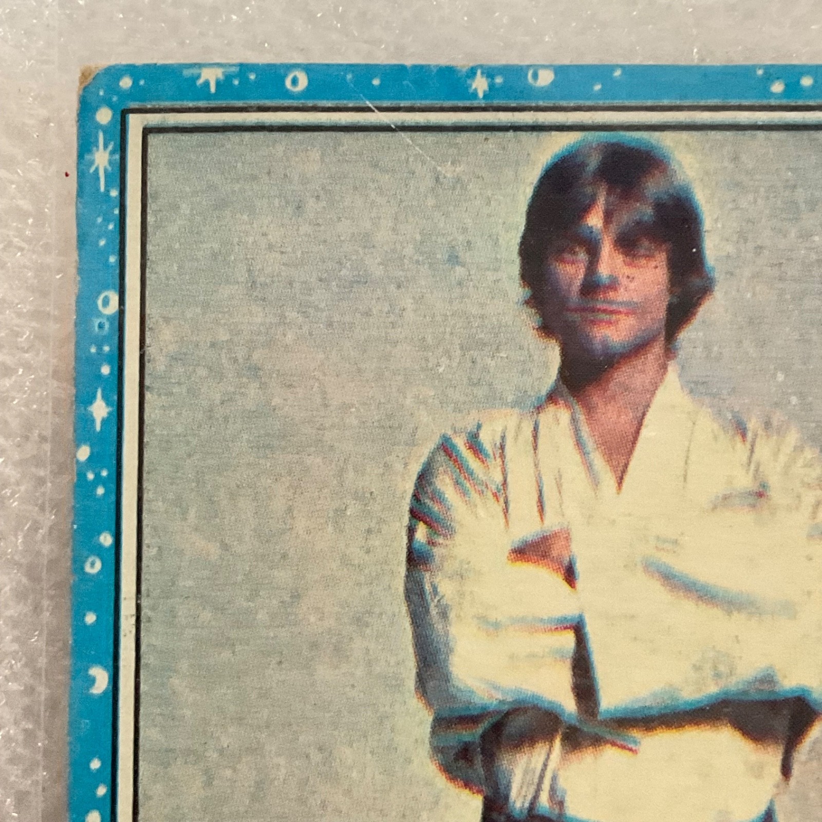 1977 Topps Star Wars Mark Hamill as Luke Skywalker #57 Vintage Trading Card - Image 3
