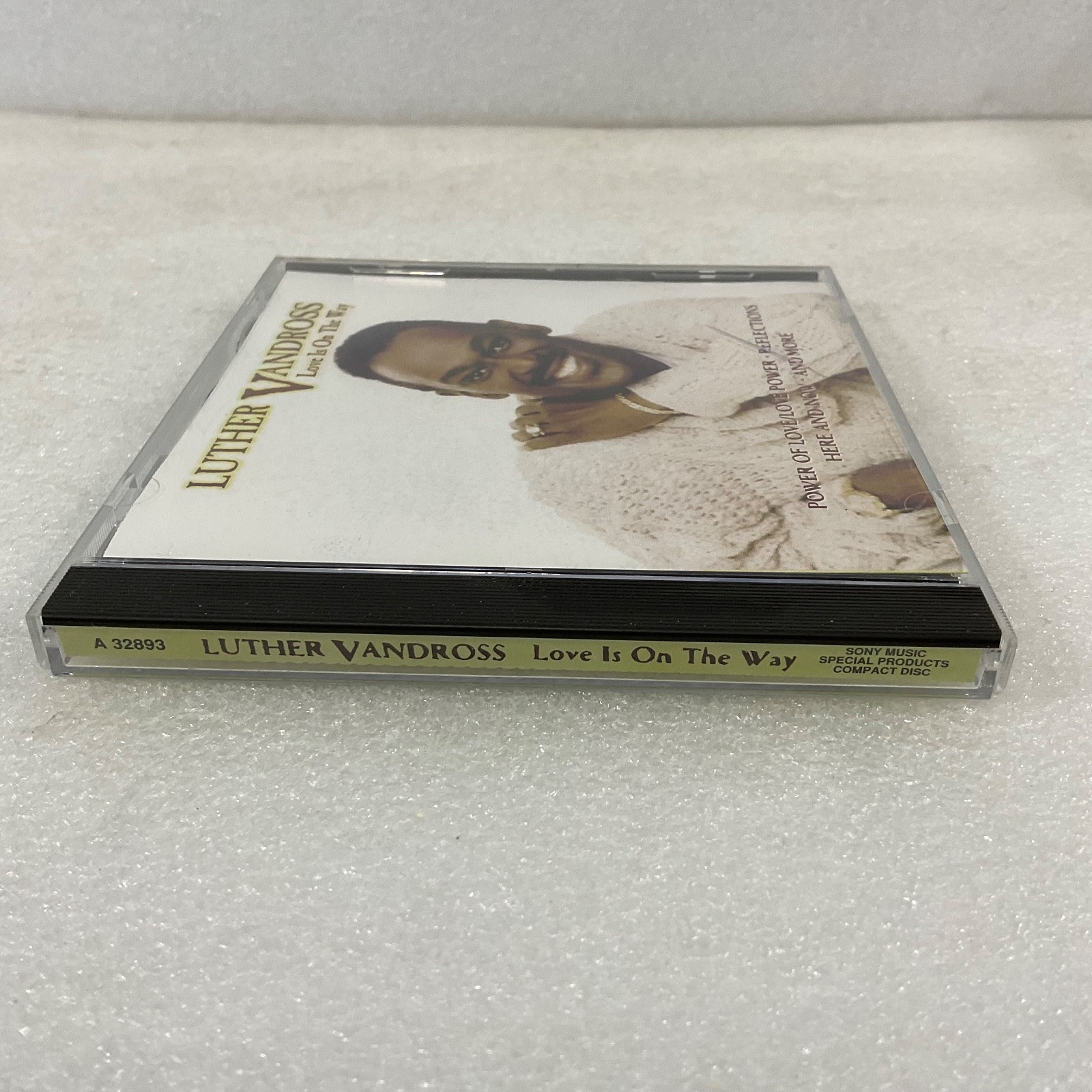 Luther Vandross Love Is On The Way CD Sony Music Special Products A32893 - Image 3