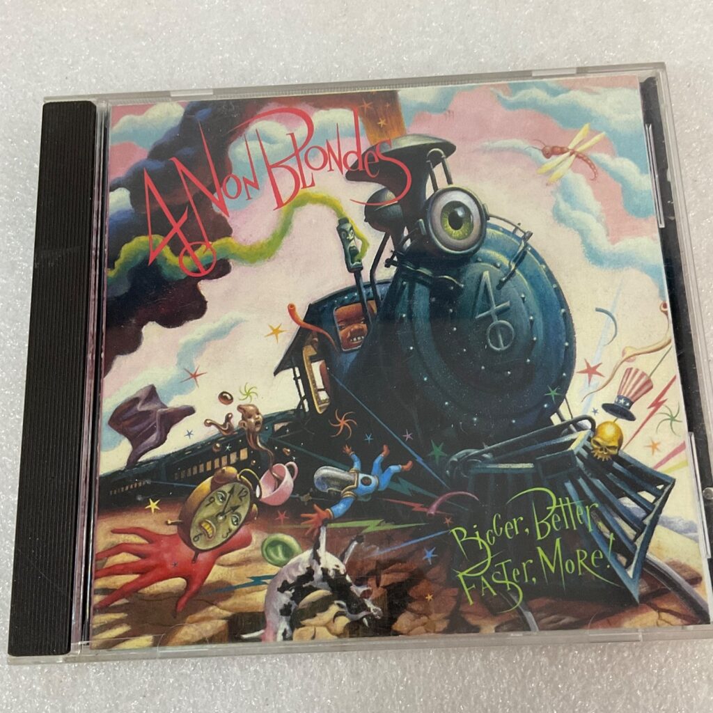 4 Non Blondes Bigger Better Faster More CD 1992 Interscope Alternative Rock - Image 1