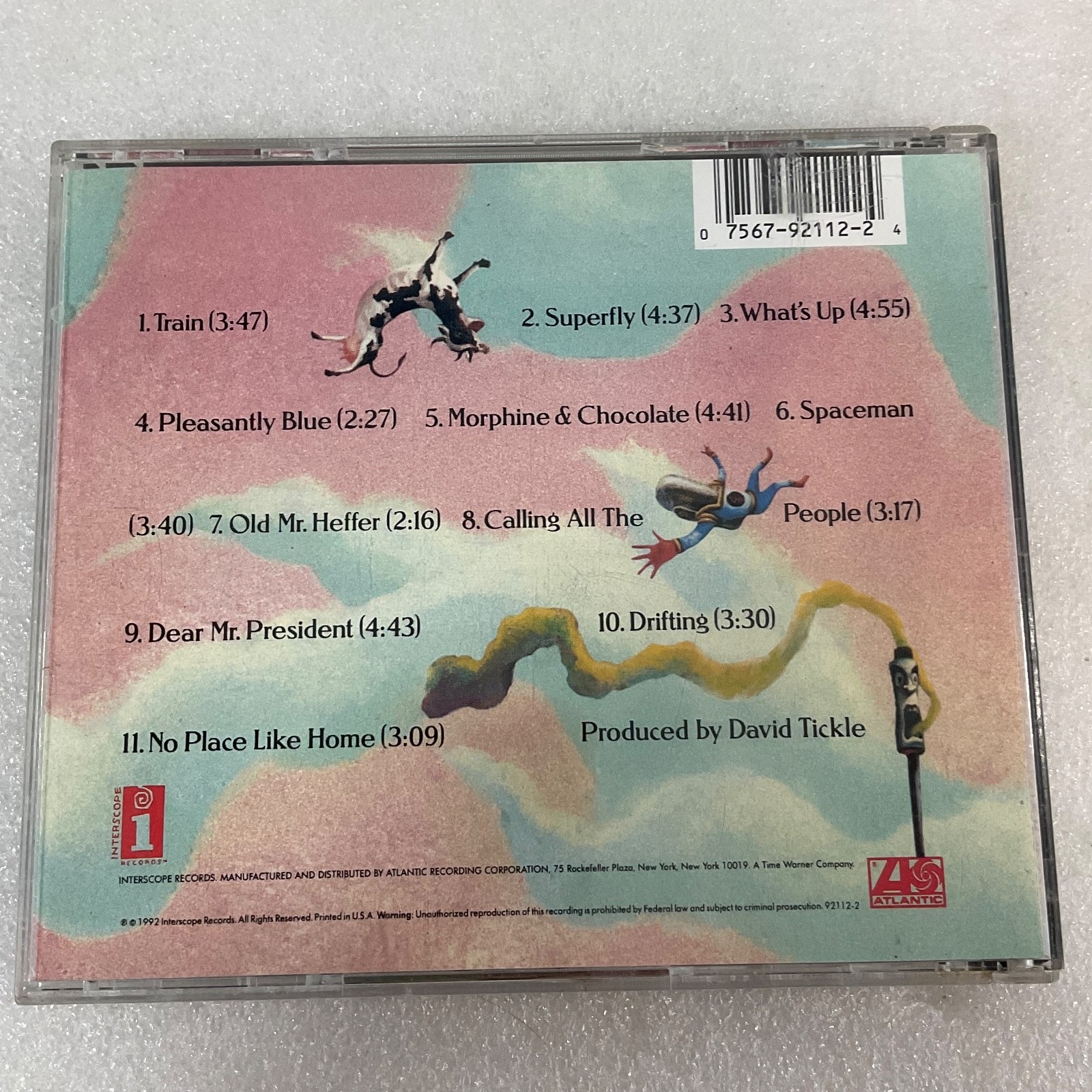 4 Non Blondes Bigger Better Faster More CD 1992 Interscope Alternative Rock - Image 2